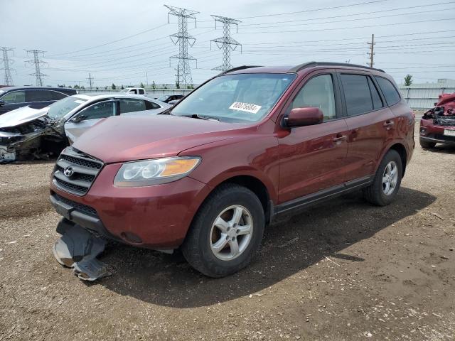 HYUNDAI SANTA FE 2008 5nmsg13d78h142799