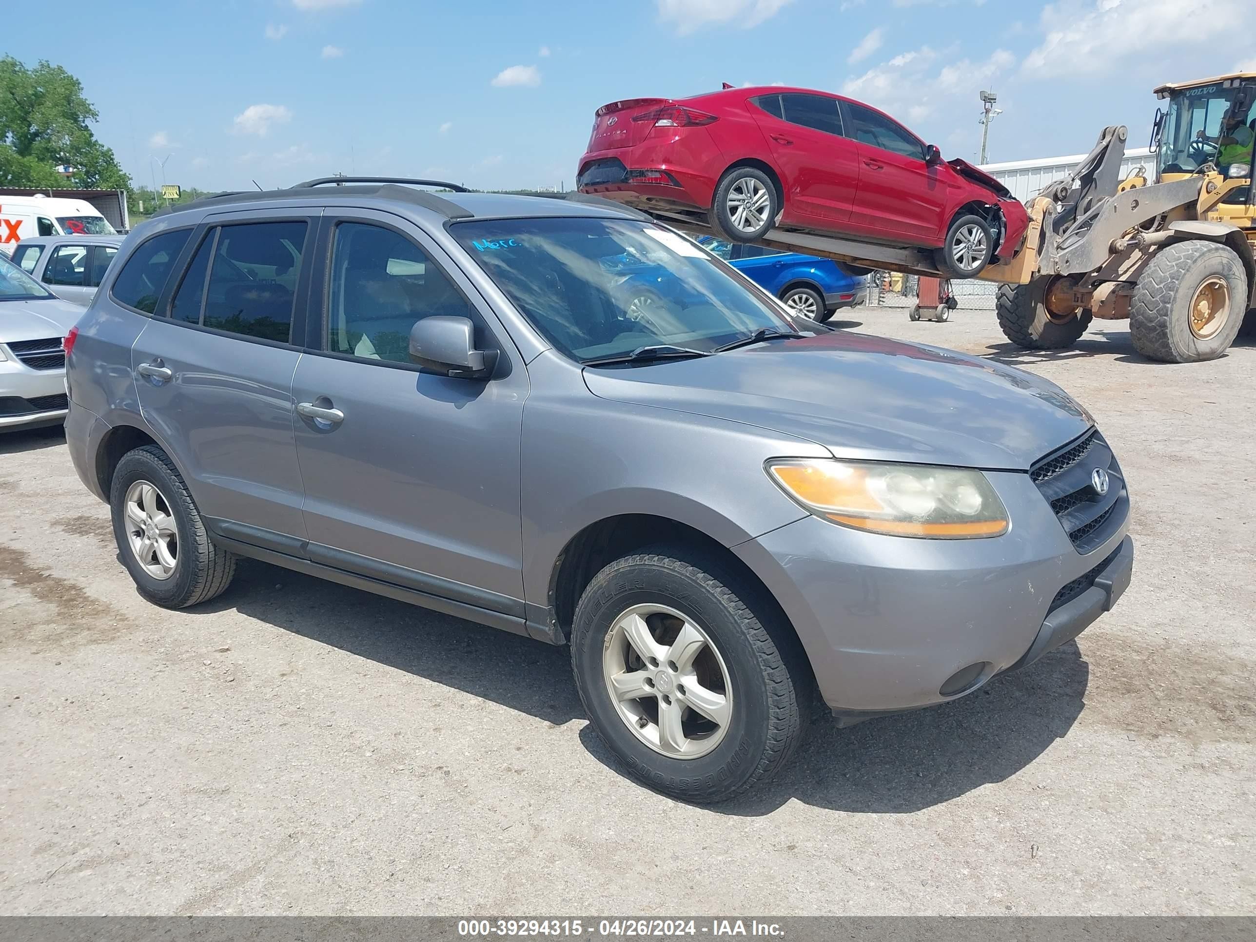 HYUNDAI SANTA FE 2008 5nmsg13d78h219817