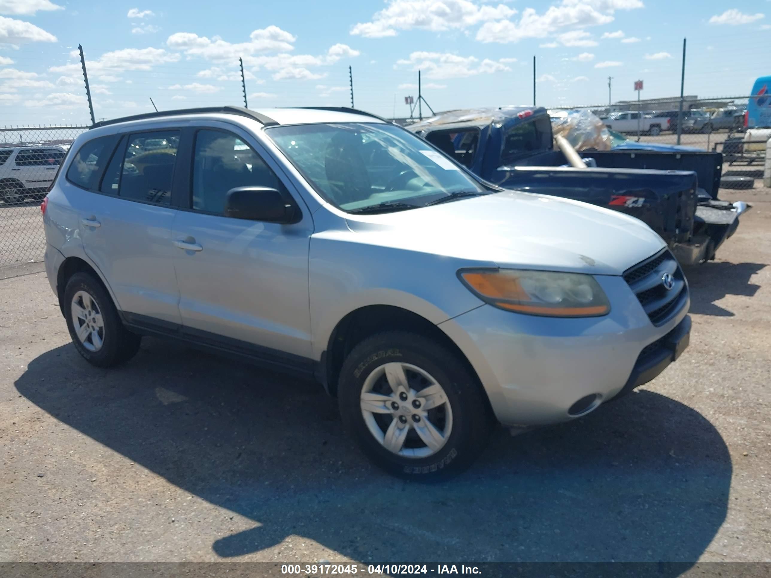 HYUNDAI SANTA FE 2009 5nmsg13d79h277203