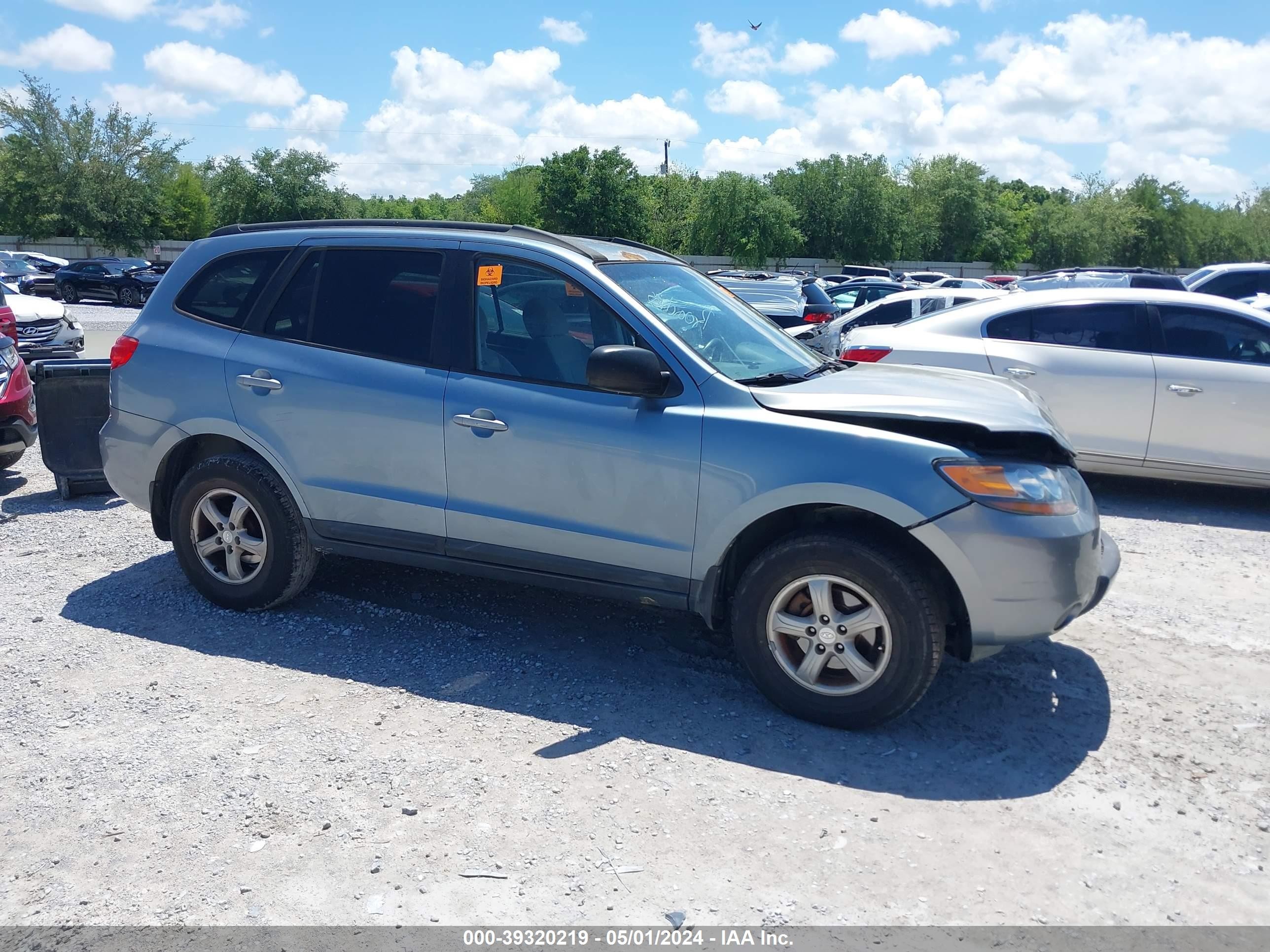 HYUNDAI SANTA FE 2009 5nmsg13d79h323337