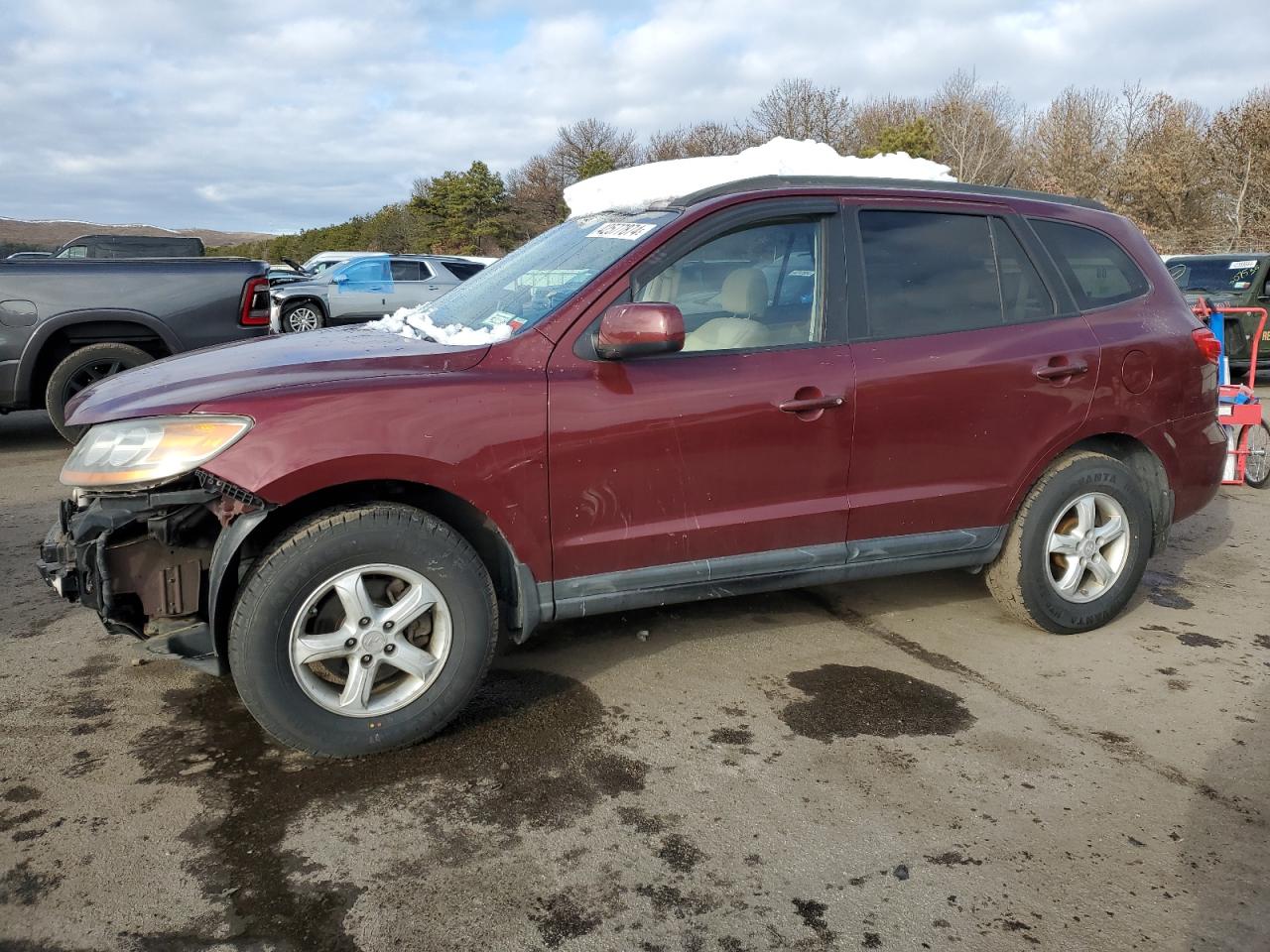 HYUNDAI SANTA FE 2008 5nmsg13d88h157327