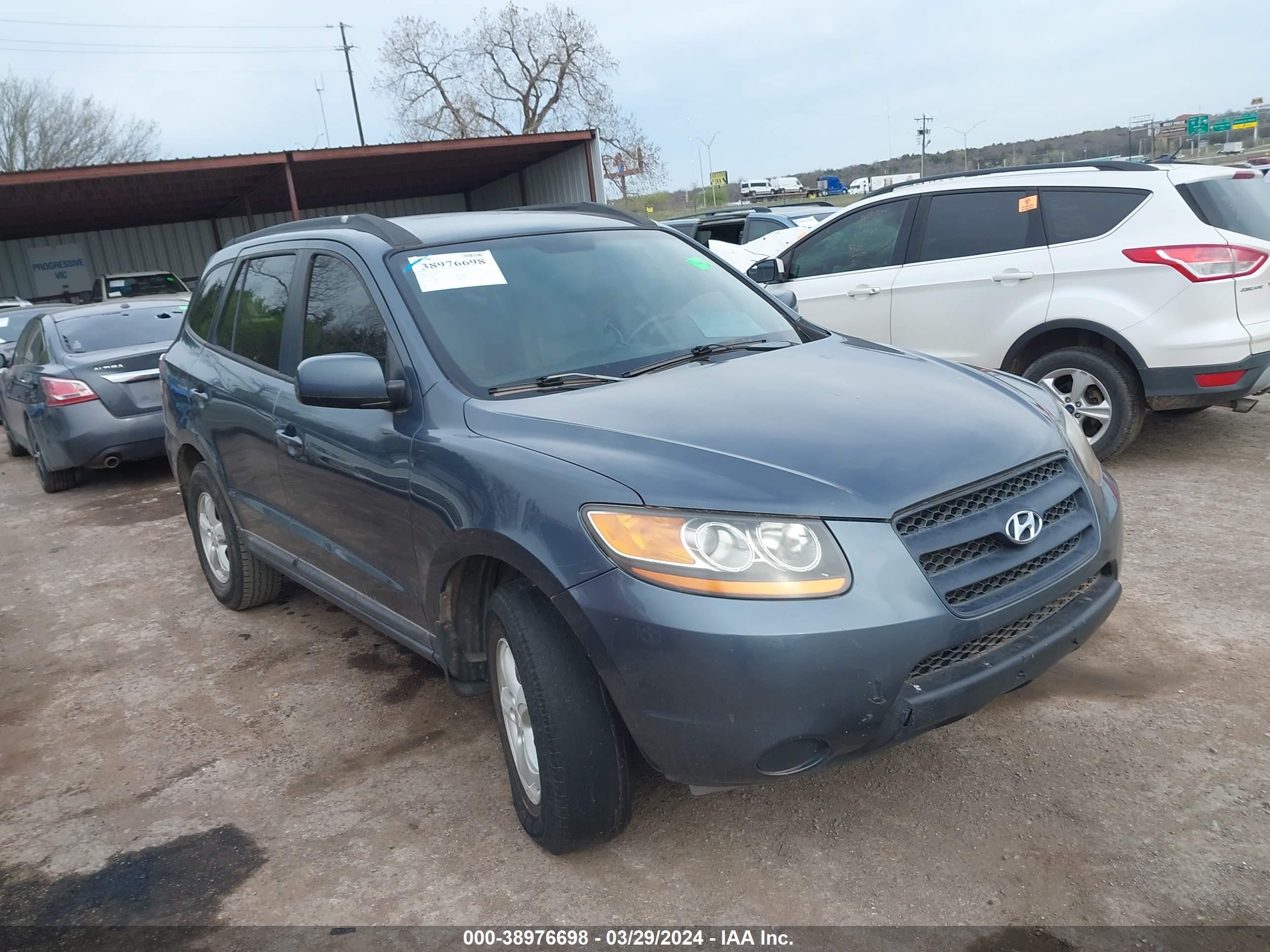 HYUNDAI SANTA FE 2008 5nmsg13d88h168294