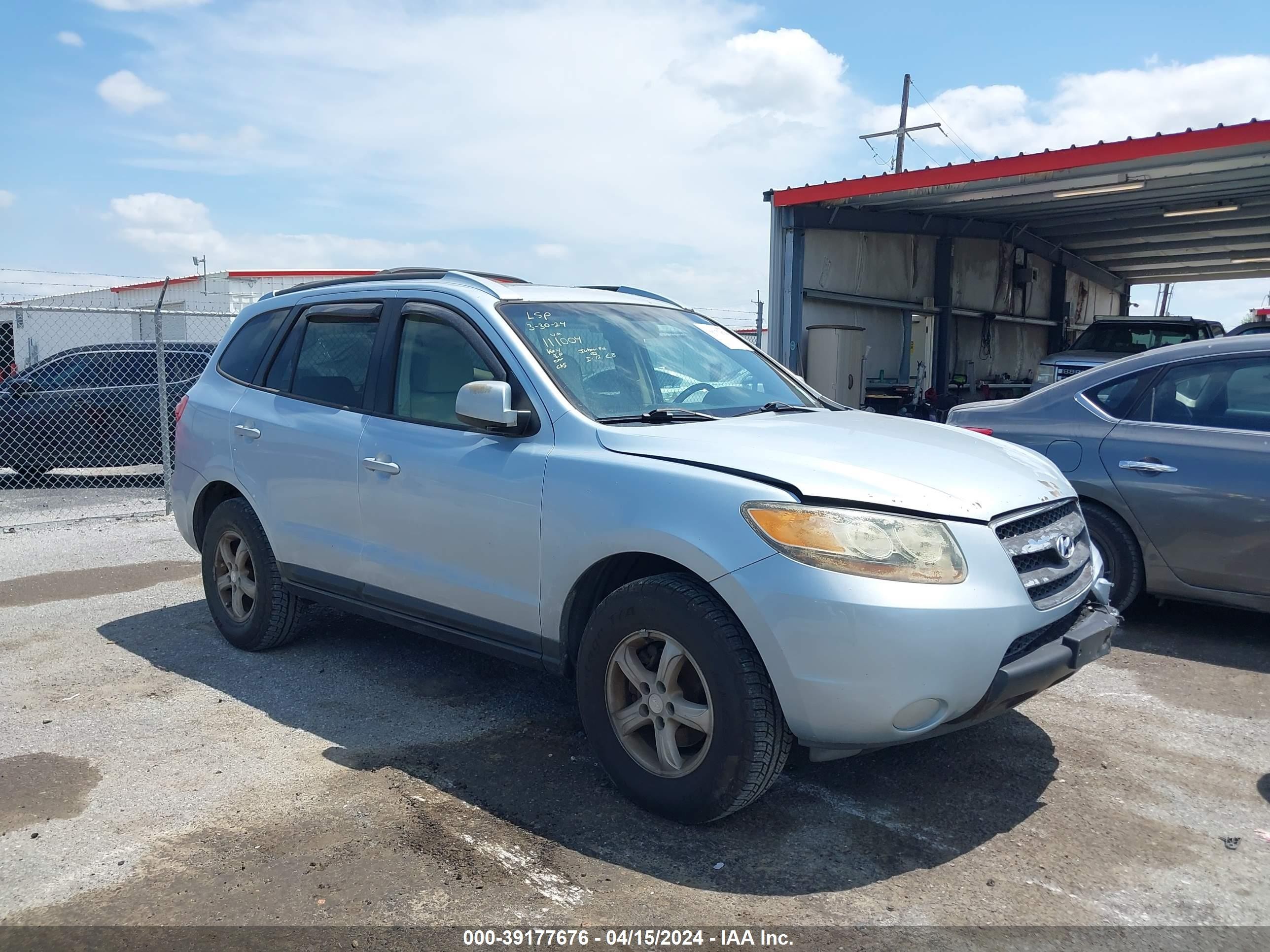 HYUNDAI SANTA FE 2007 5nmsg13d97h111004