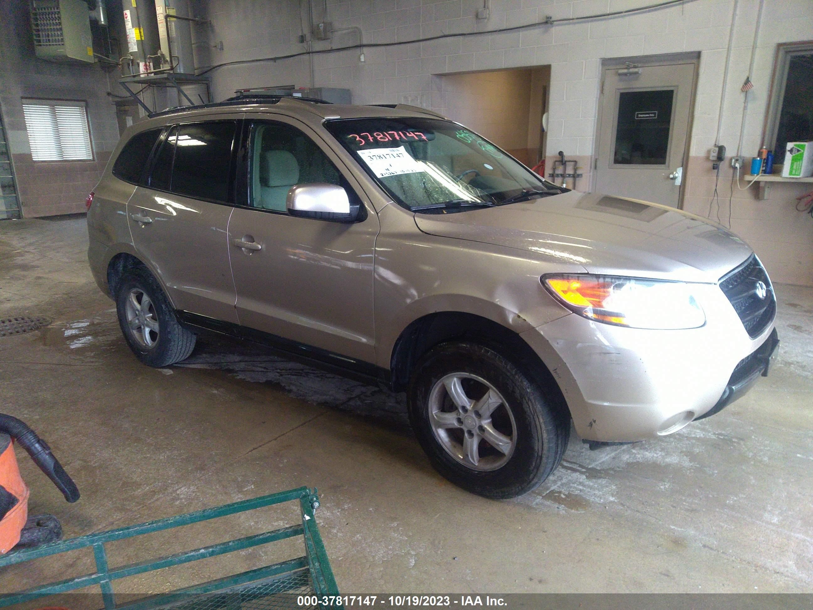 HYUNDAI SANTA FE 2007 5nmsg13dx7h051573