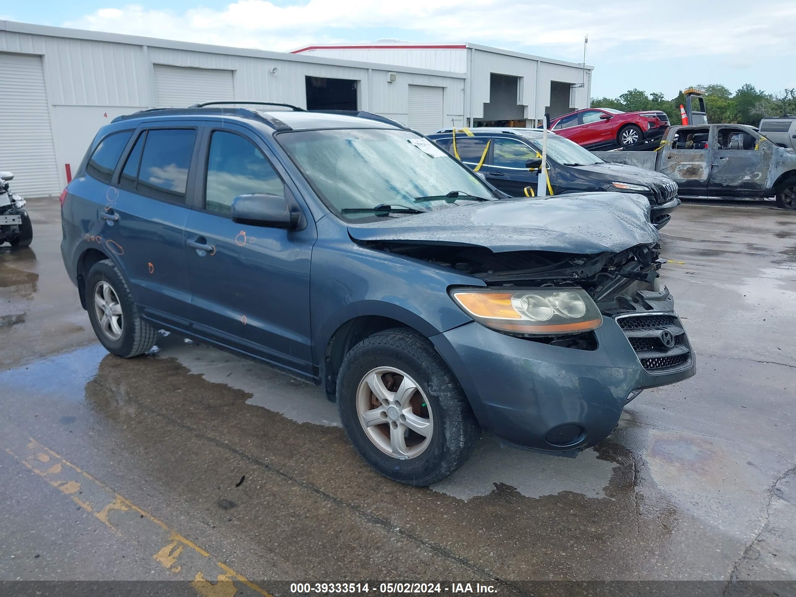 HYUNDAI SANTA FE 2007 5nmsg13dx7h110248