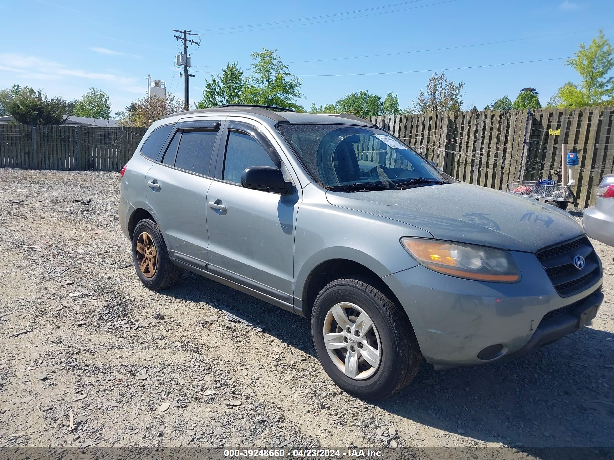 HYUNDAI SANTA FE 2009 5nmsg13dx9h247497