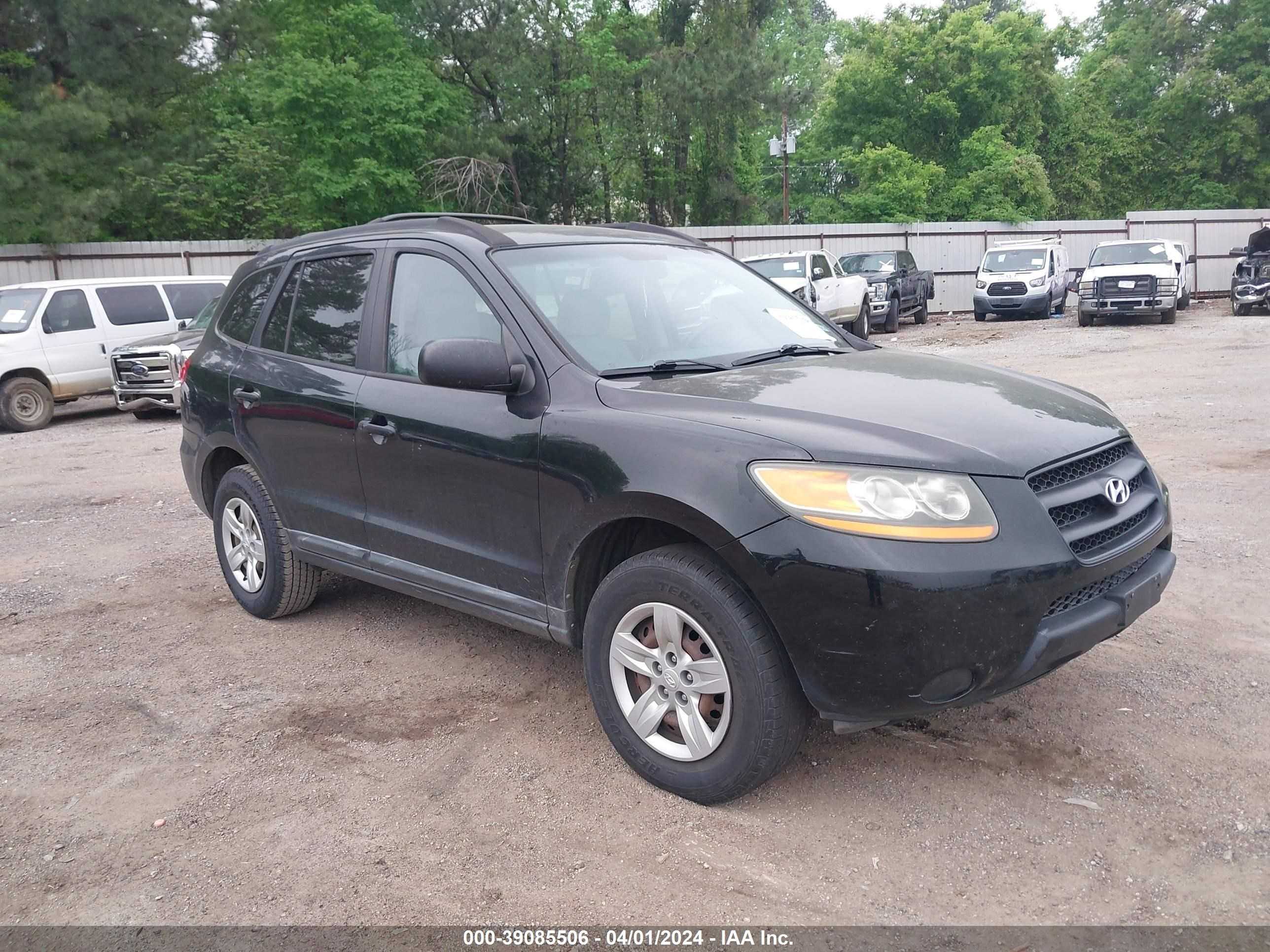 HYUNDAI SANTA FE 2009 5nmsg13dx9h290253