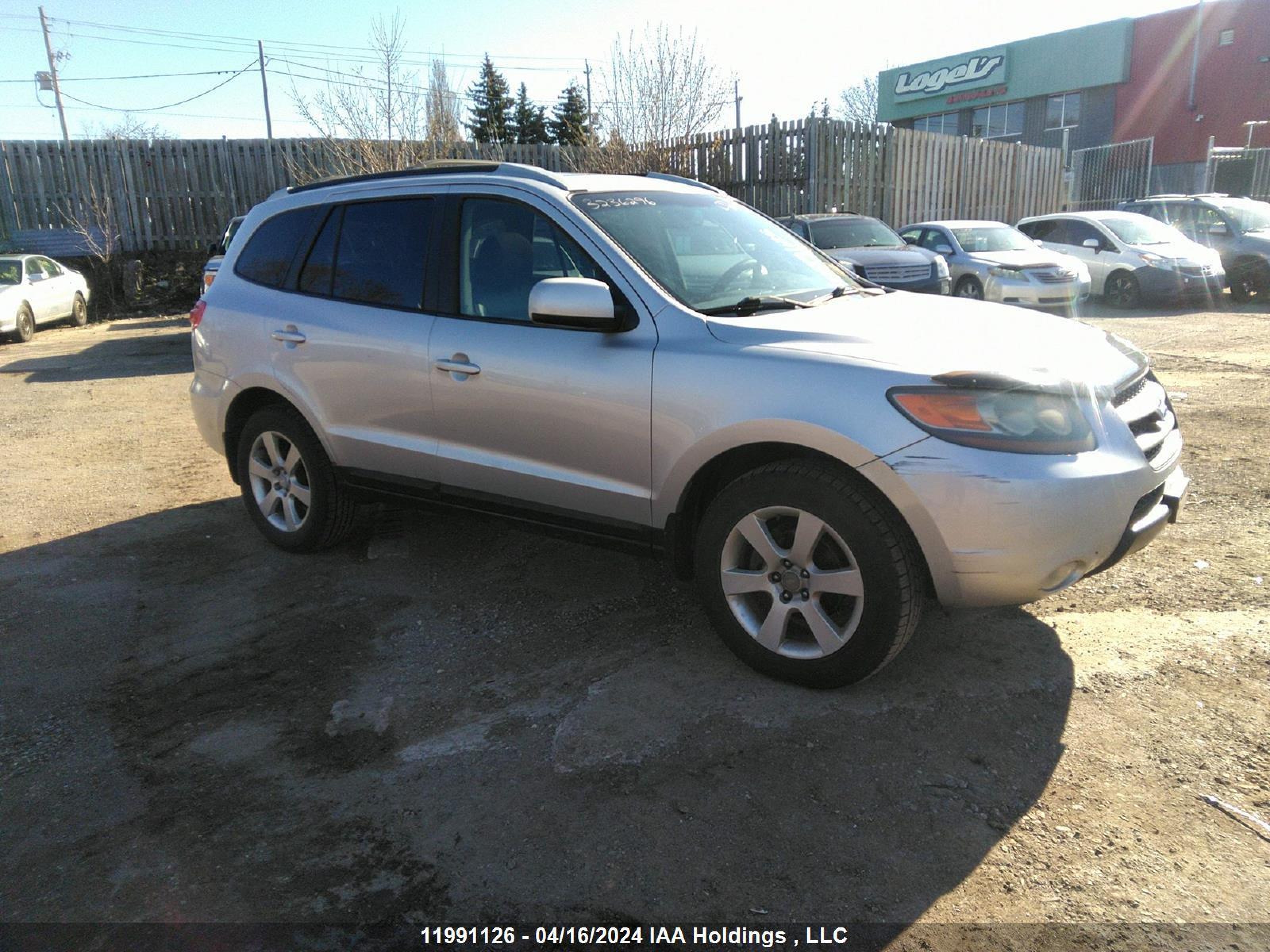 HYUNDAI SANTA FE 2007 5nmsg13e17h014534