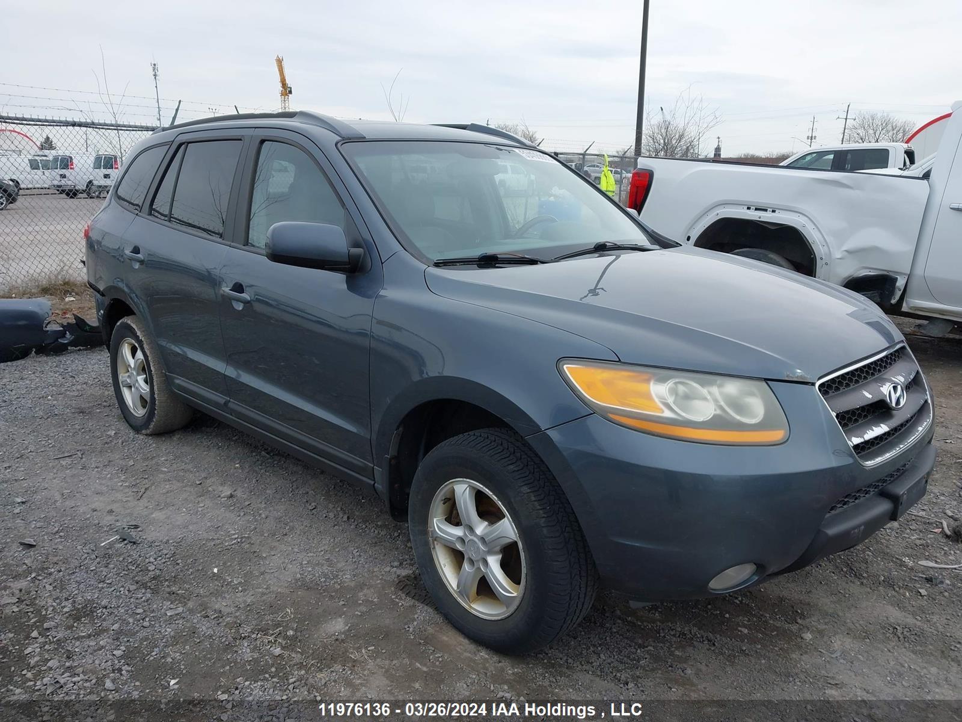 HYUNDAI SANTA FE 2008 5nmsg13e78h130659