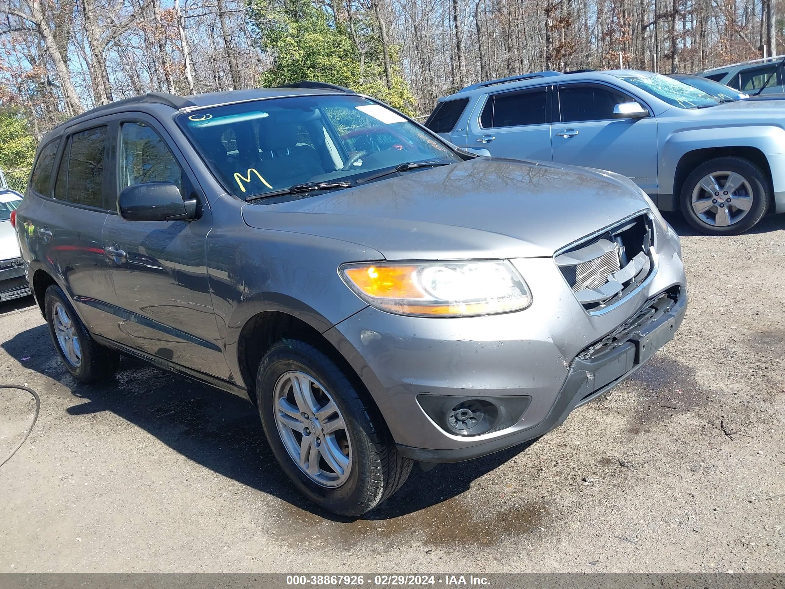 HYUNDAI SANTA FE 2010 5nmsg3ab4ah364977