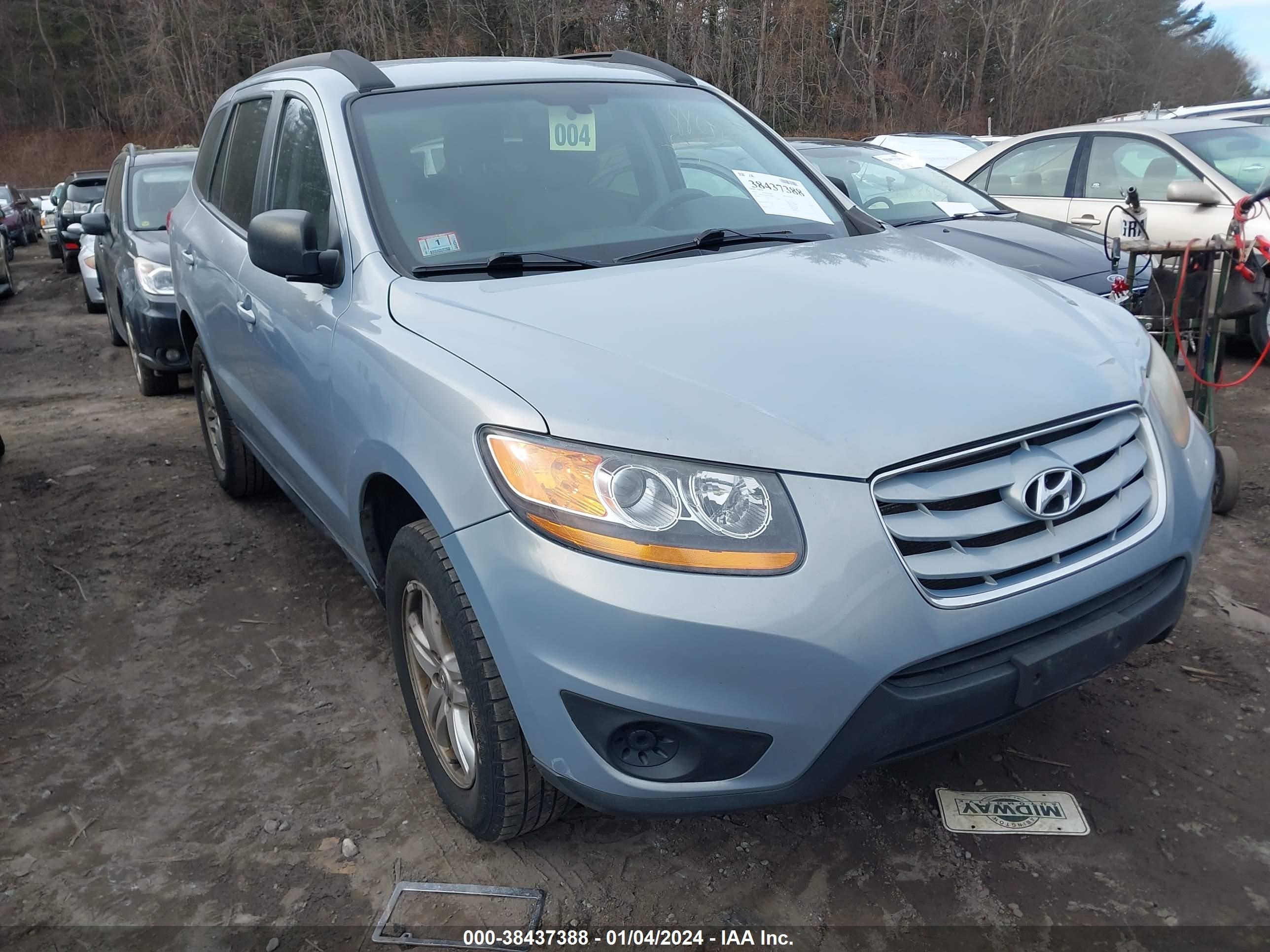 HYUNDAI SANTA FE 2010 5nmsg3ab9ah400081