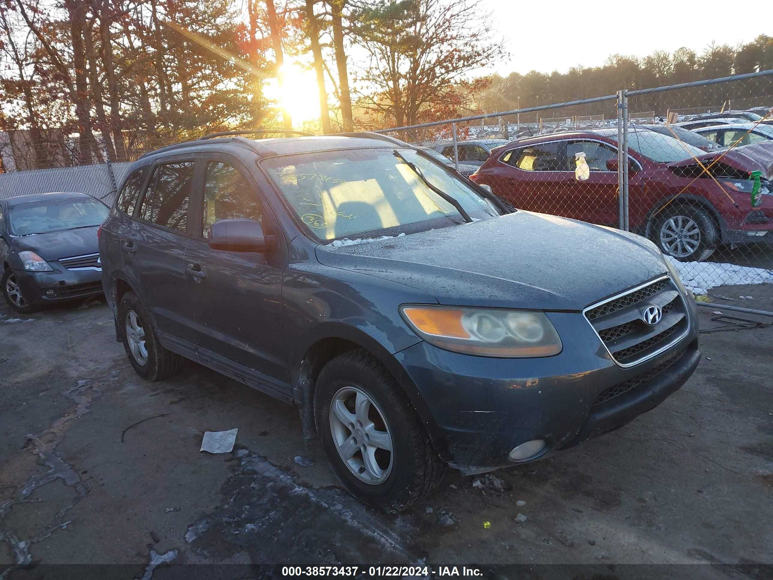 HYUNDAI SANTA FE 2007 5nmsg73d17h043784