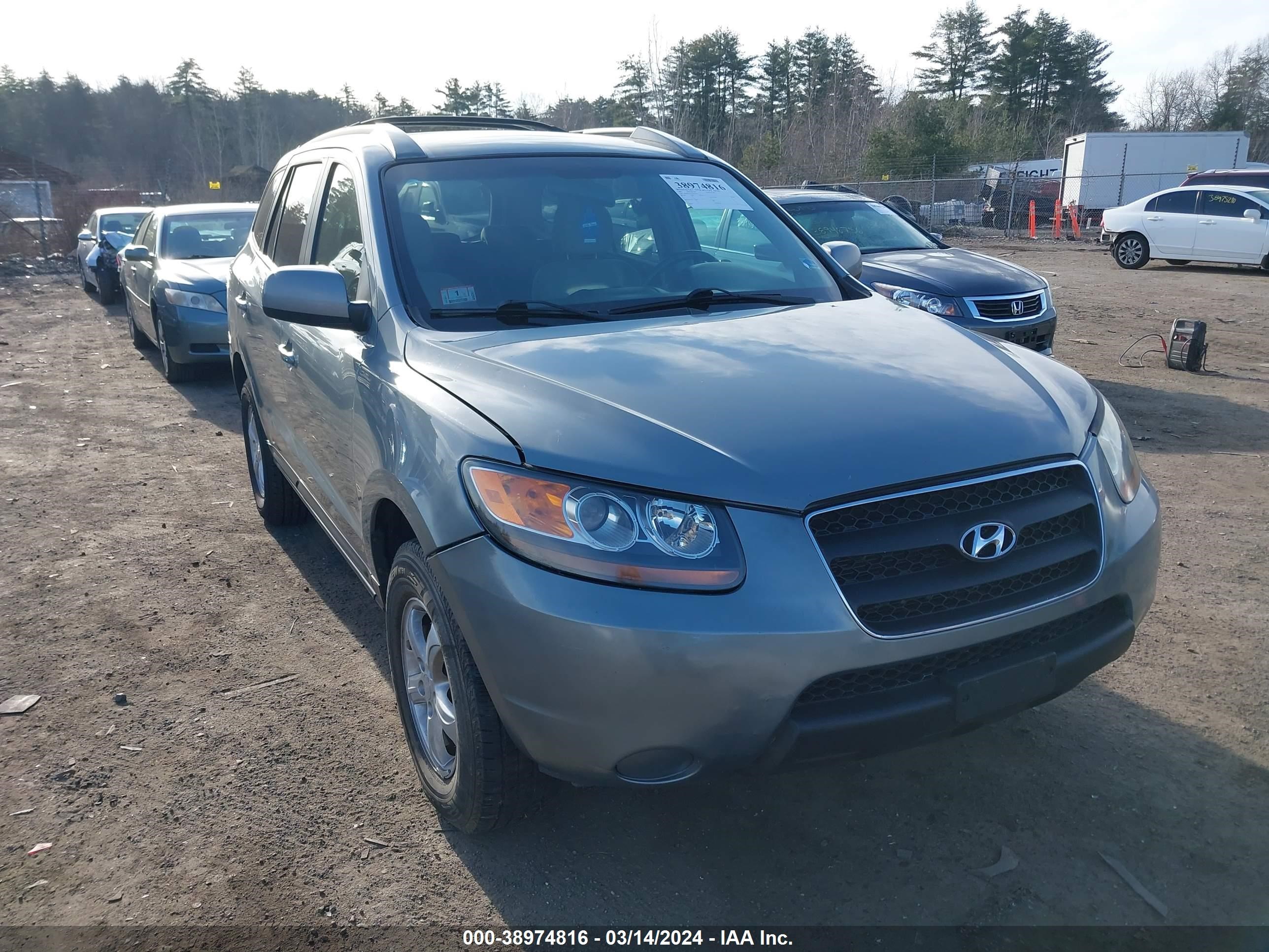 HYUNDAI SANTA FE 2007 5nmsg73d27h044796