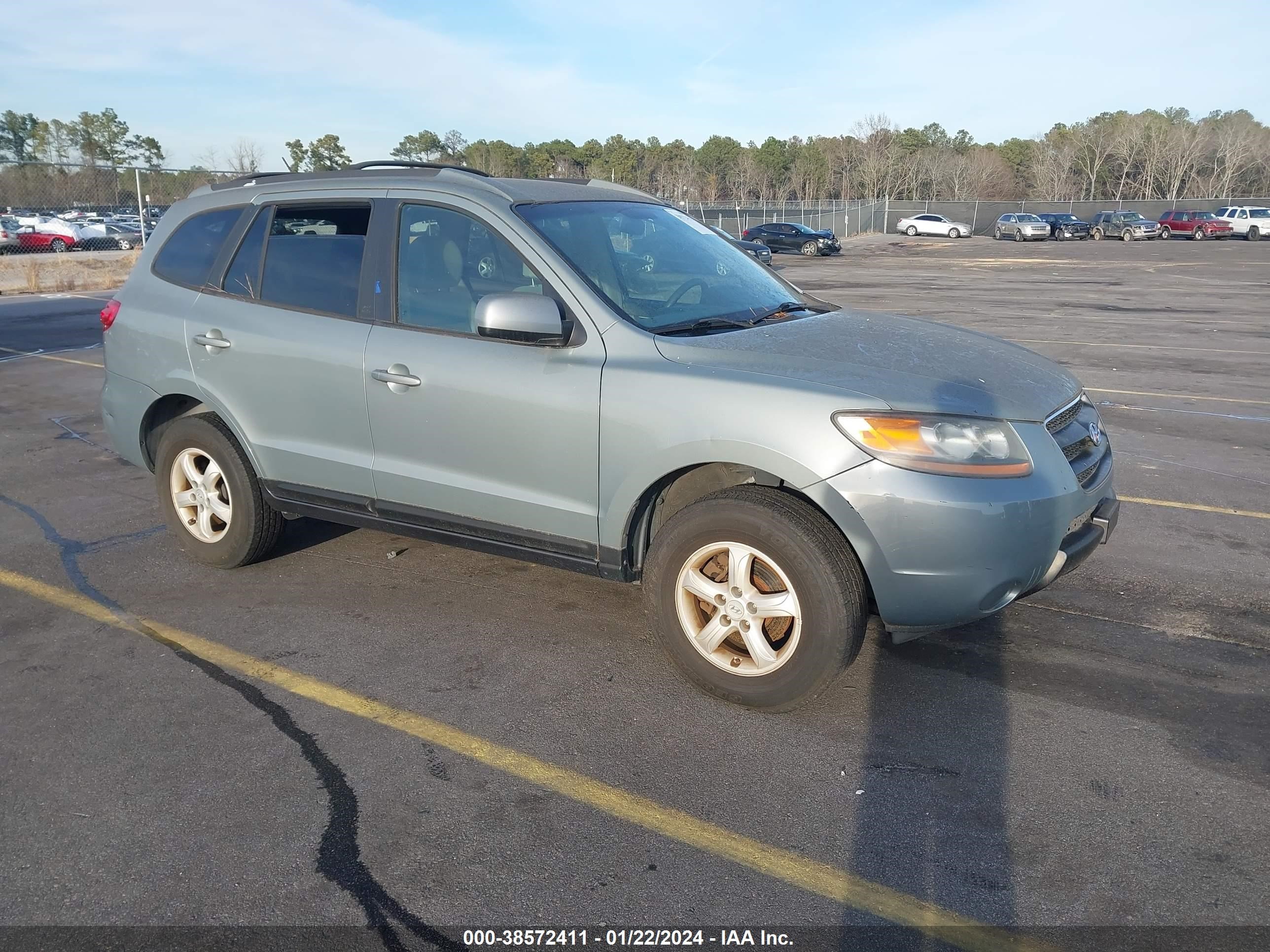 HYUNDAI SANTA FE 2007 5nmsg73d37h050056