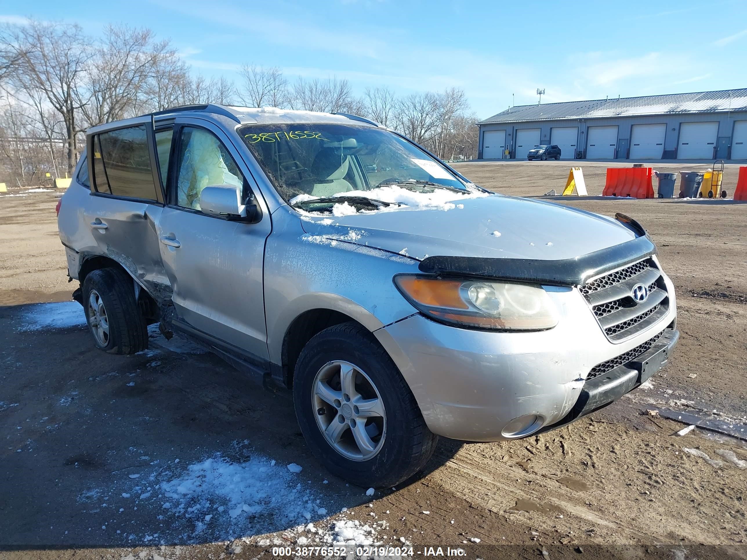 HYUNDAI SANTA FE 2007 5nmsg73d37h050266