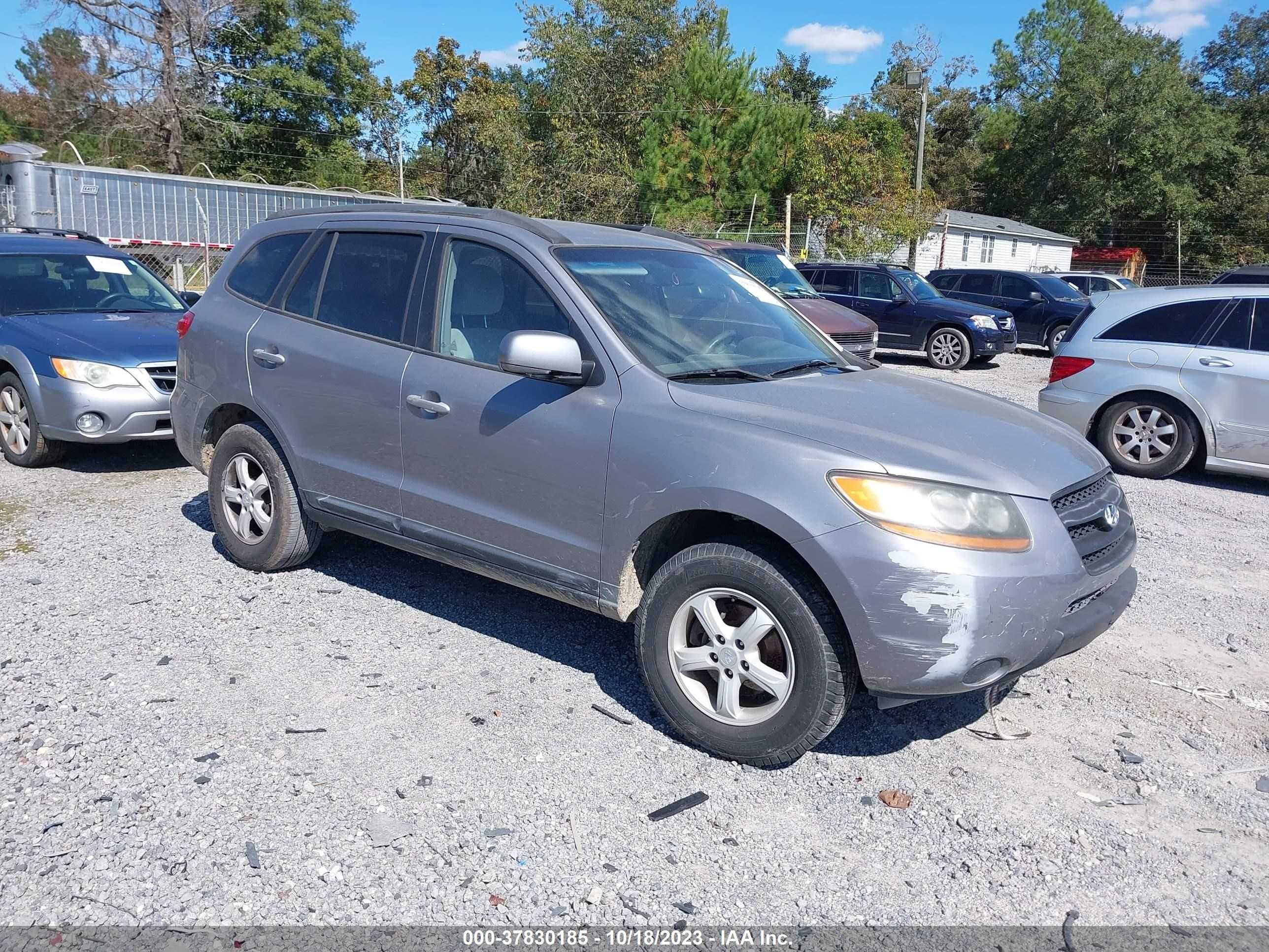 HYUNDAI SANTA FE 2008 5nmsg73d48h142956