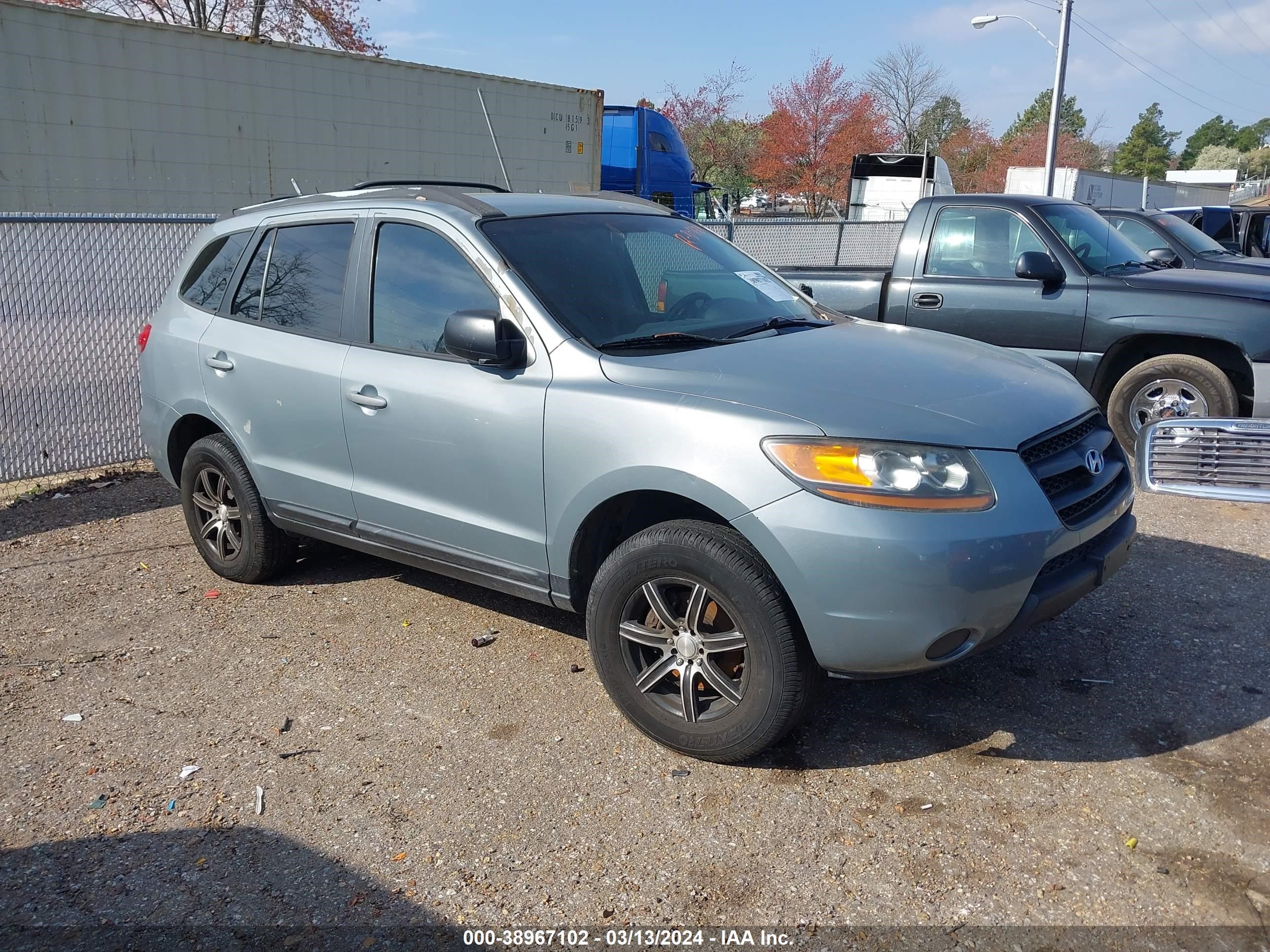 HYUNDAI SANTA FE 2009 5nmsg73d59h234370