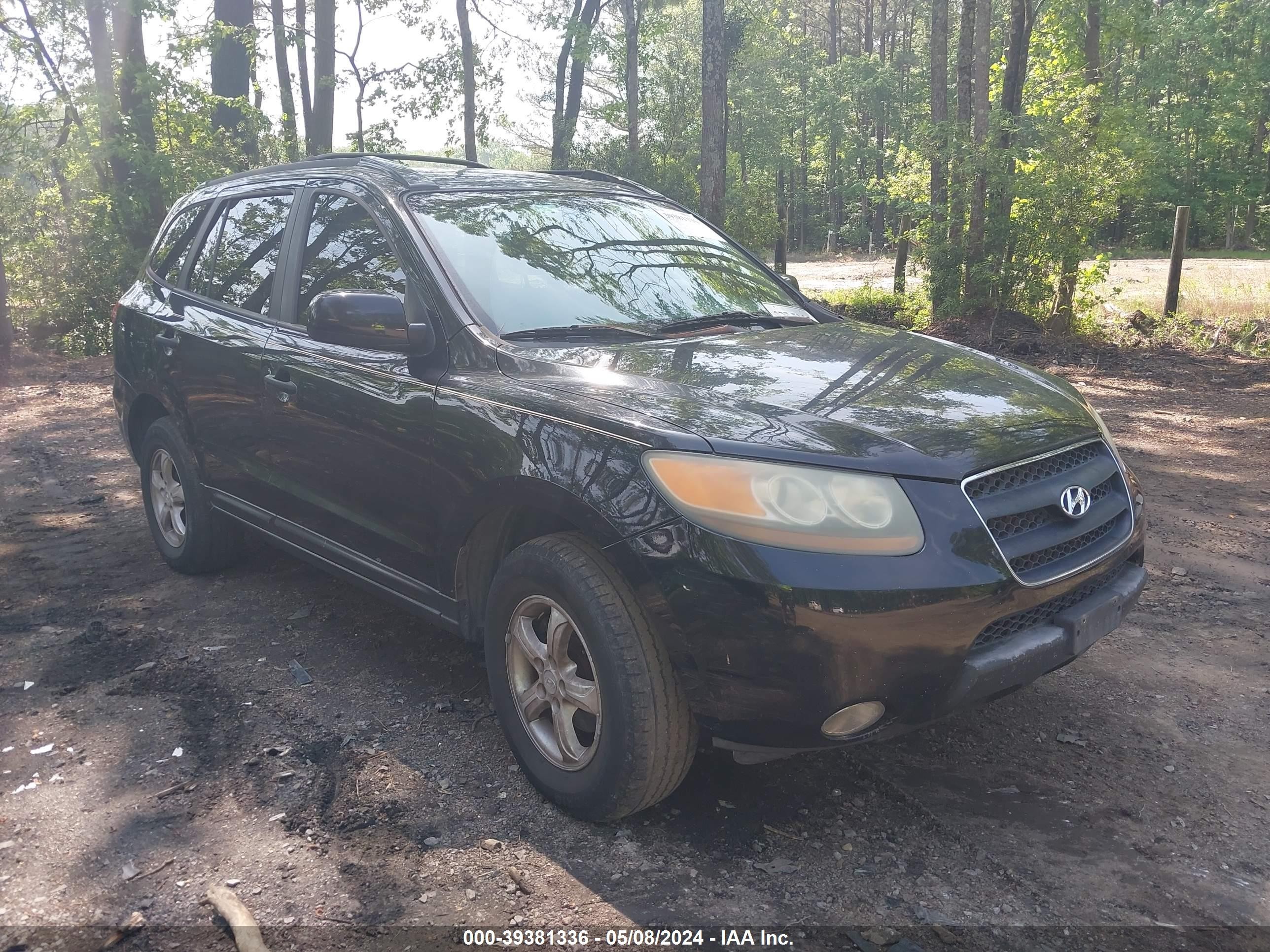 HYUNDAI SANTA FE 2007 5nmsg73dx7h013439