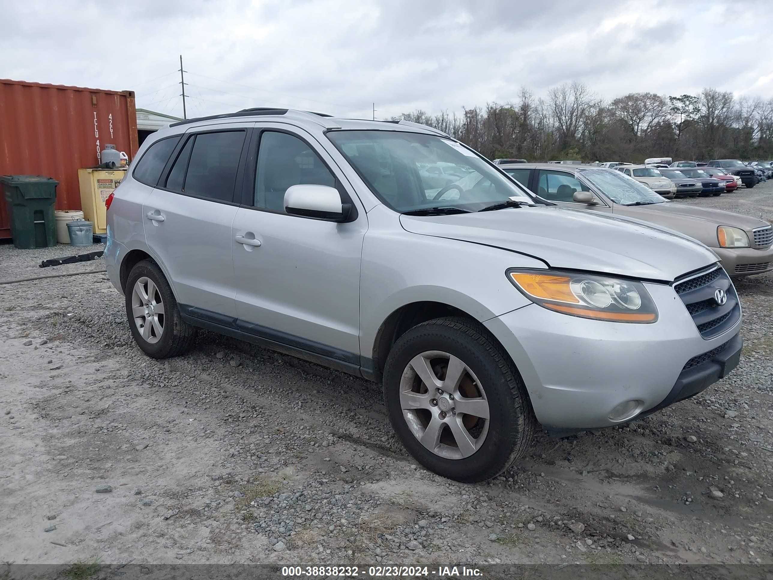 HYUNDAI SANTA FE 2008 5nmsh13e08h164603