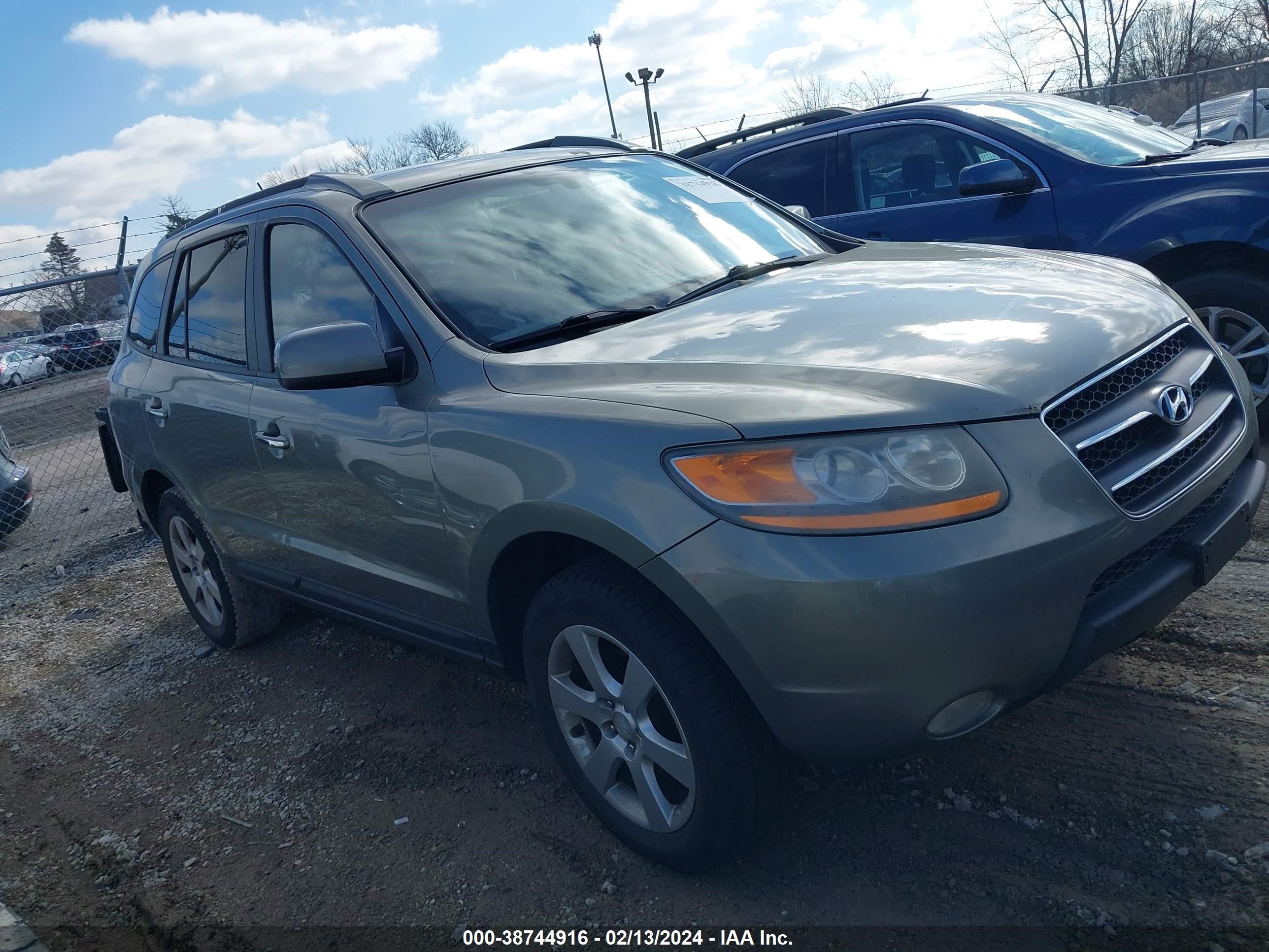 HYUNDAI SANTA FE 2008 5nmsh13e08h222368