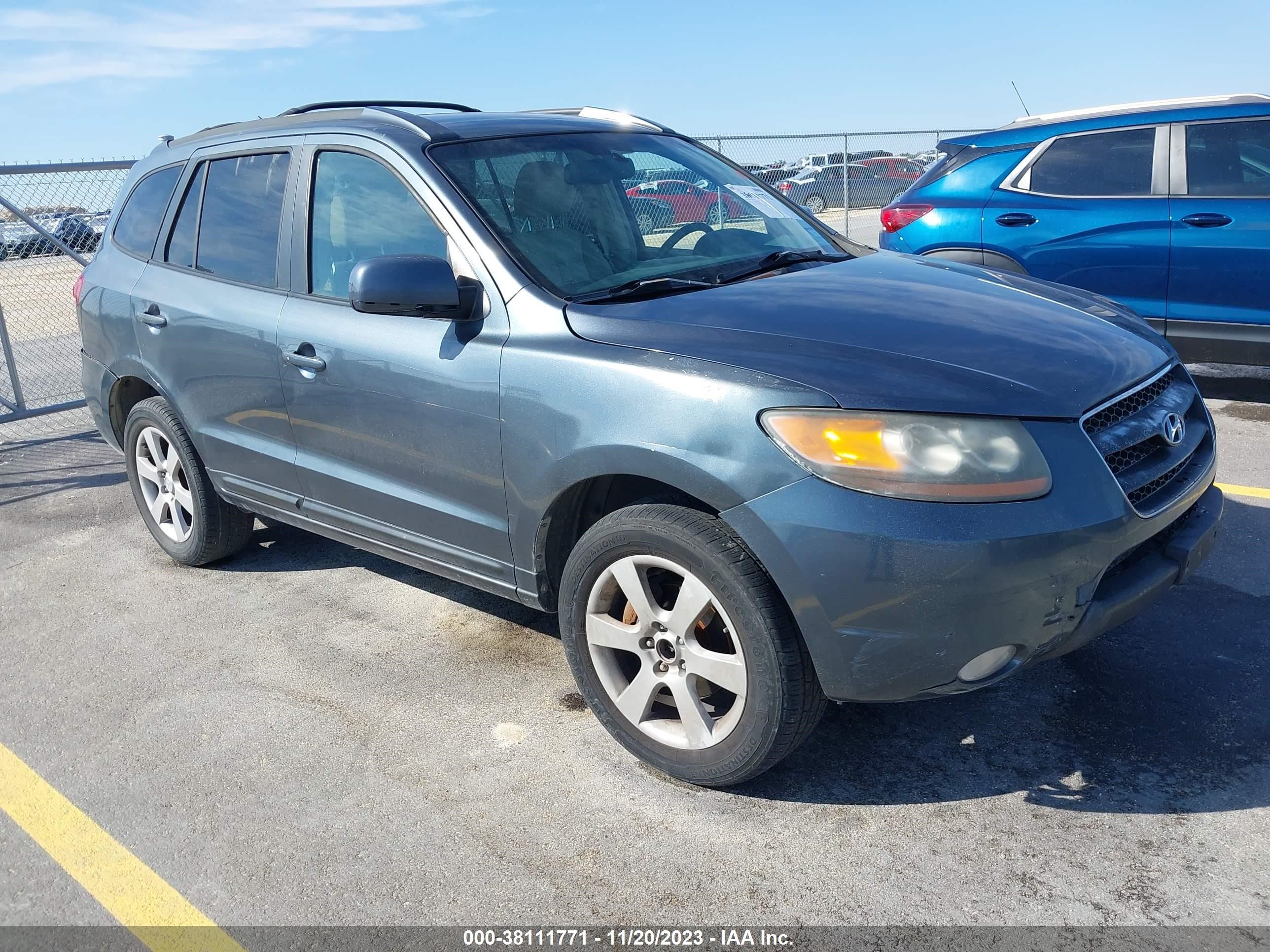 HYUNDAI SANTA FE 2007 5nmsh13e17h087819