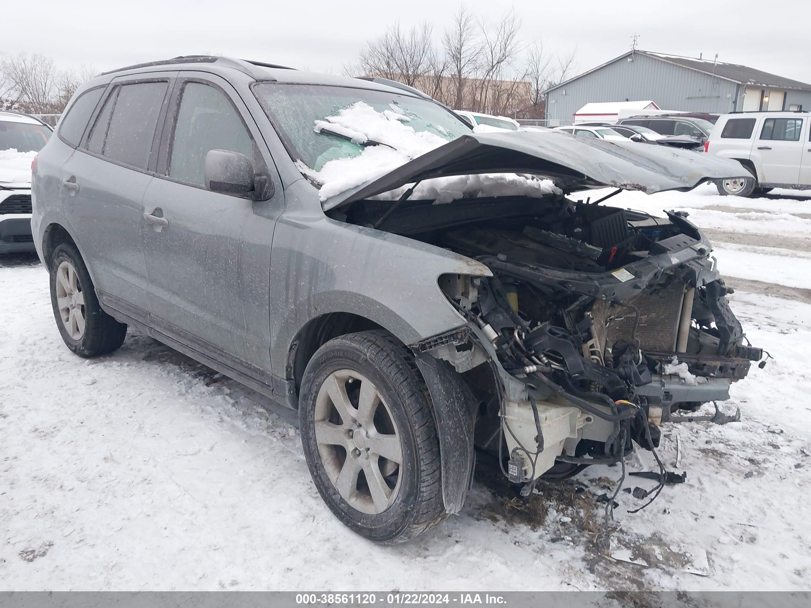 HYUNDAI SANTA FE 2007 5nmsh13e17h112430