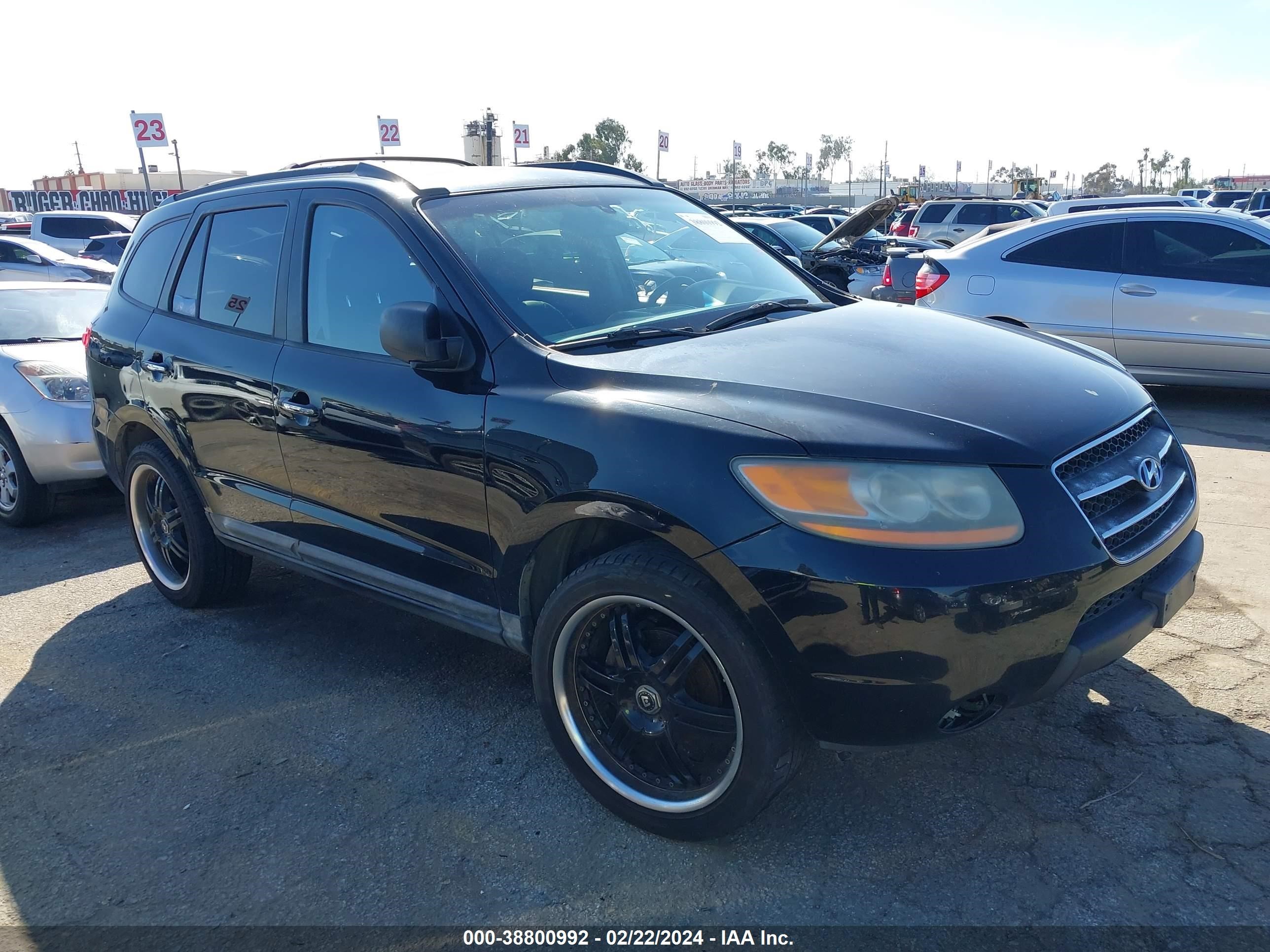 HYUNDAI SANTA FE 2008 5nmsh13e18h150628