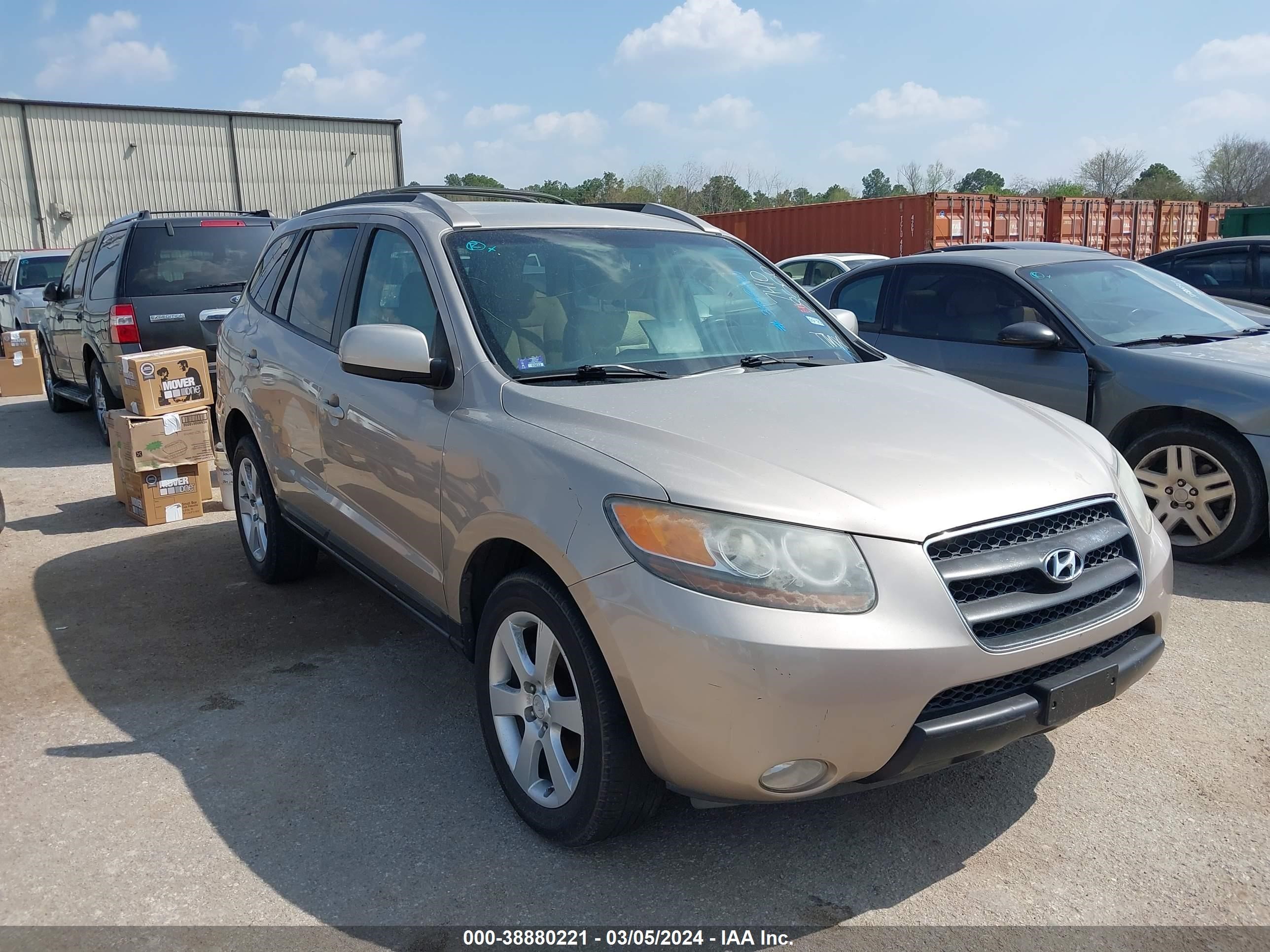 HYUNDAI SANTA FE 2007 5nmsh13e27h108550