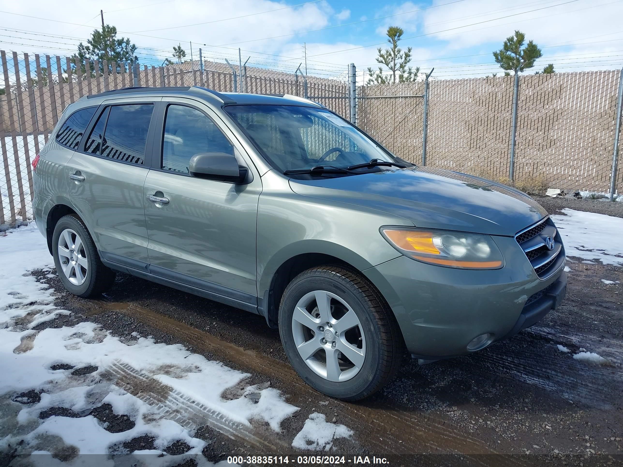 HYUNDAI SANTA FE 2009 5nmsh13e29h237522