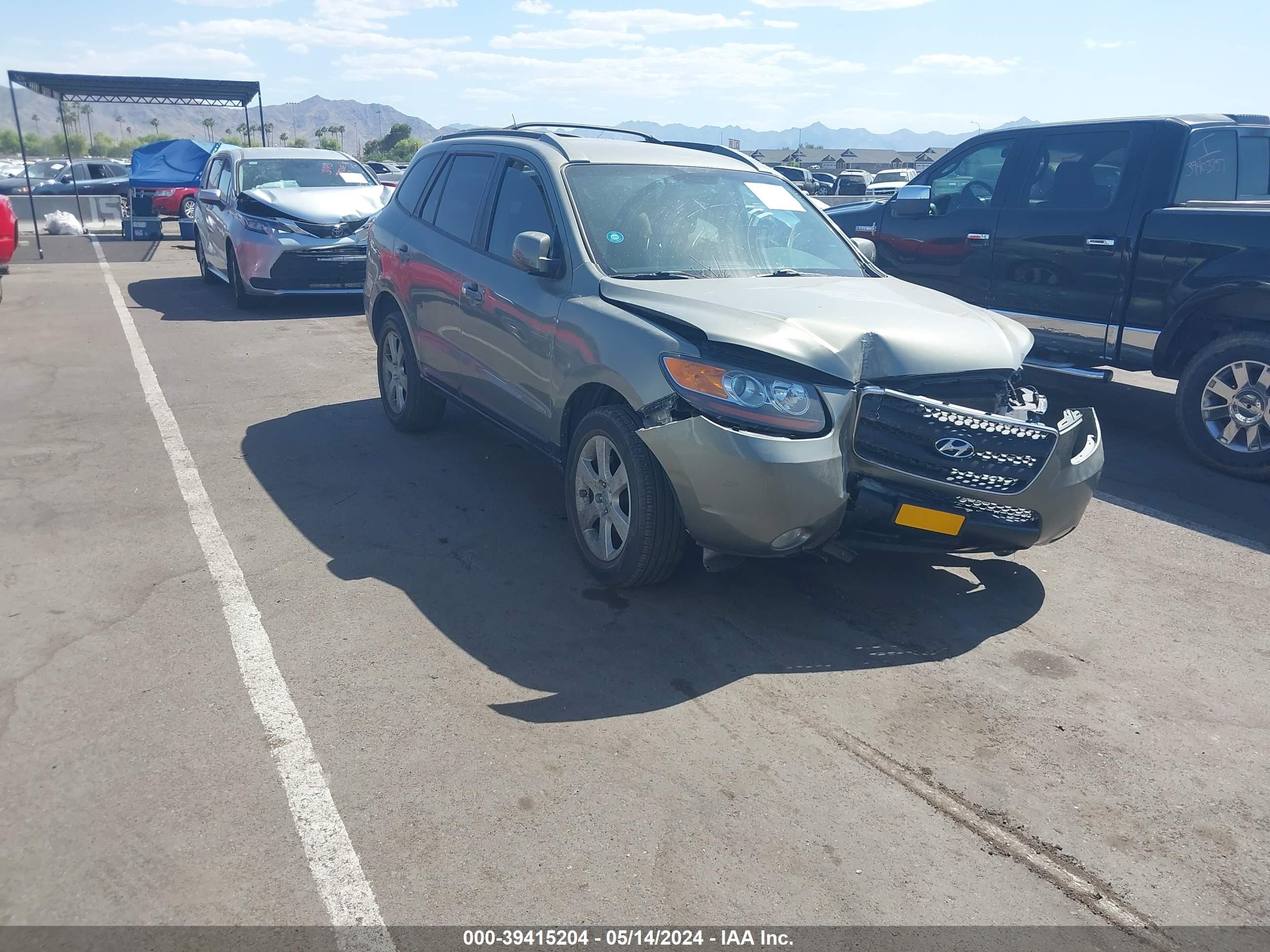 HYUNDAI SANTA FE 2007 5nmsh13e37h088079