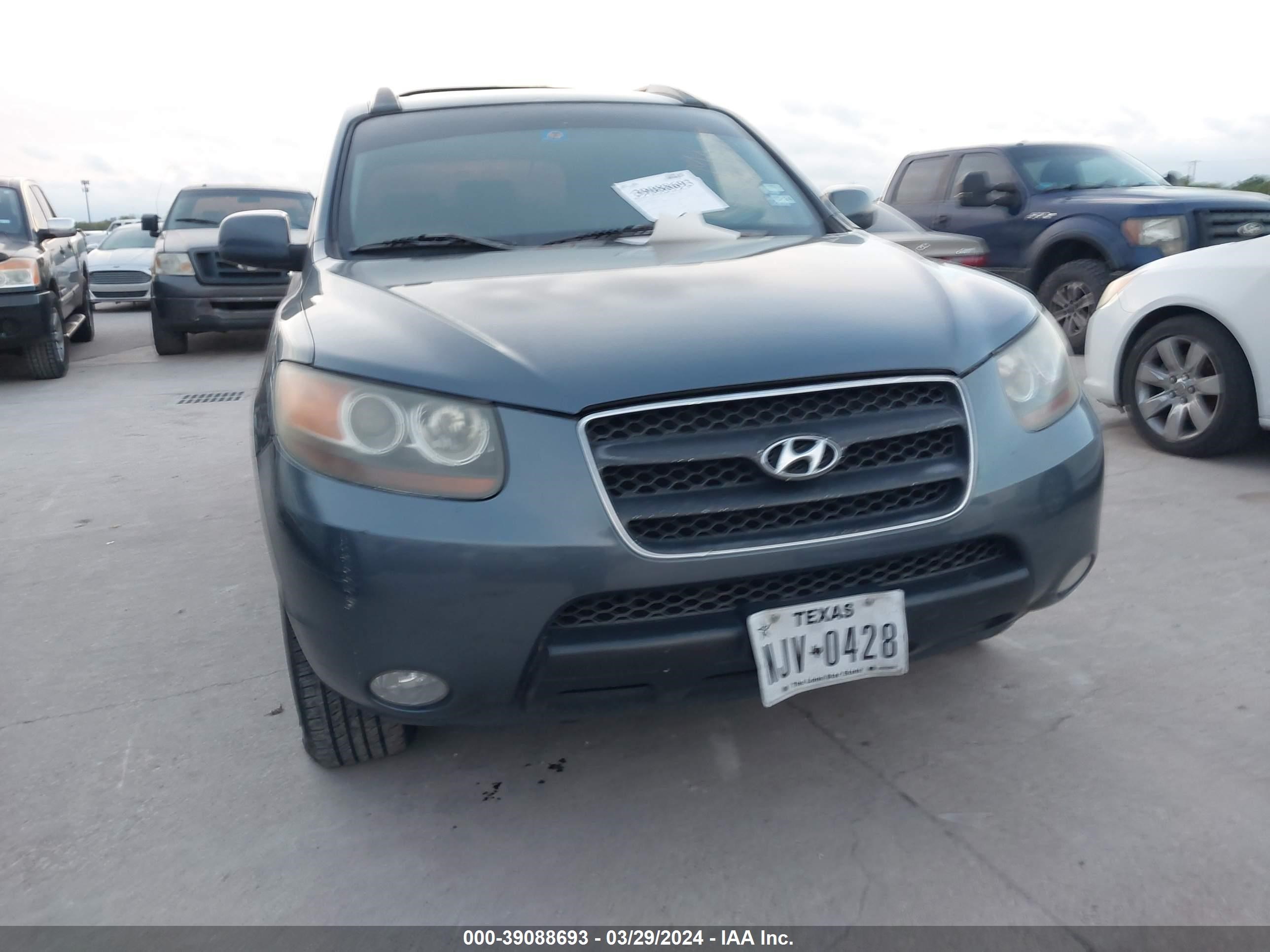 HYUNDAI SANTA FE 2007 5nmsh13e47h037495