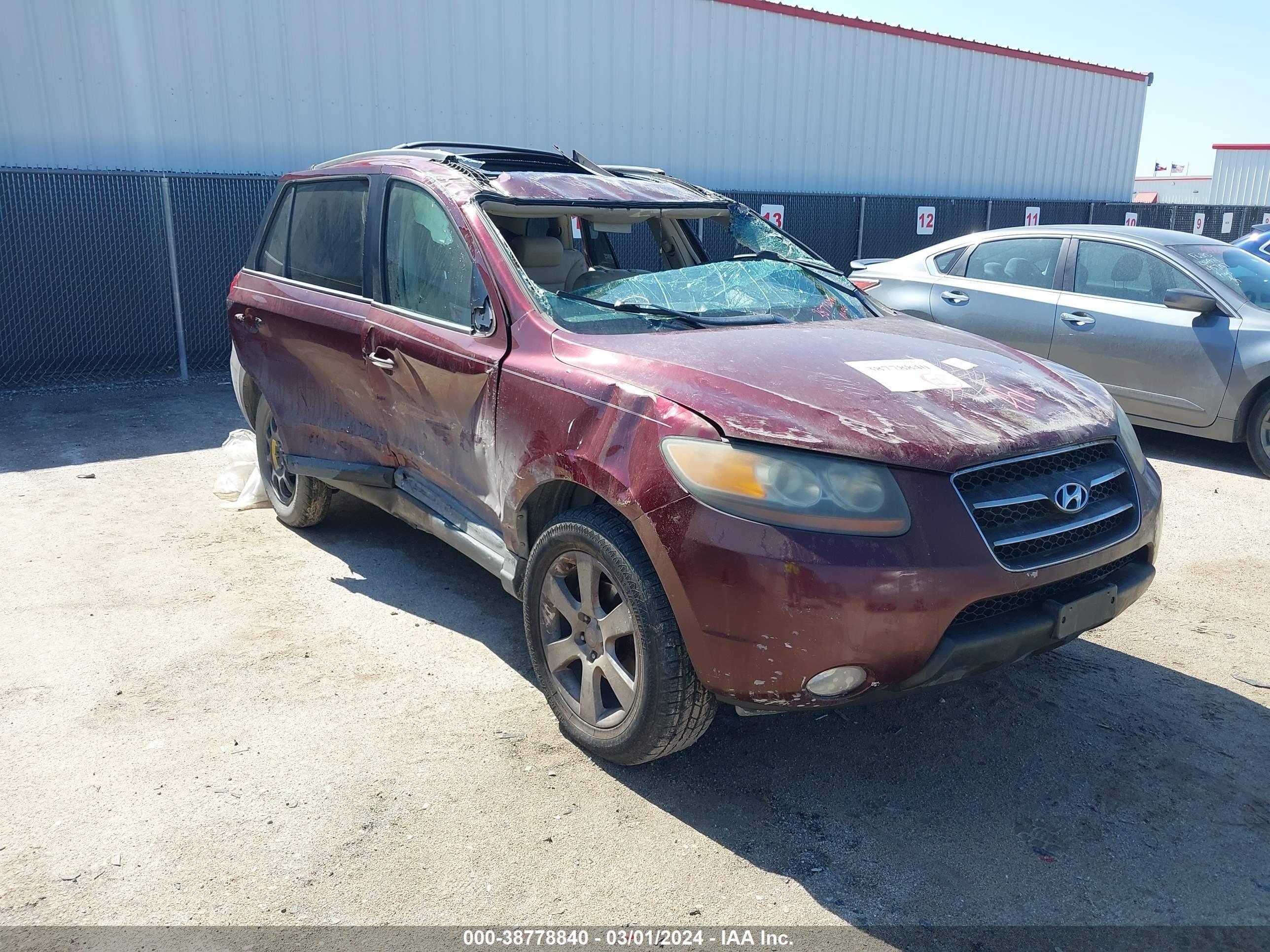 HYUNDAI SANTA FE 2007 5nmsh13e47h075356