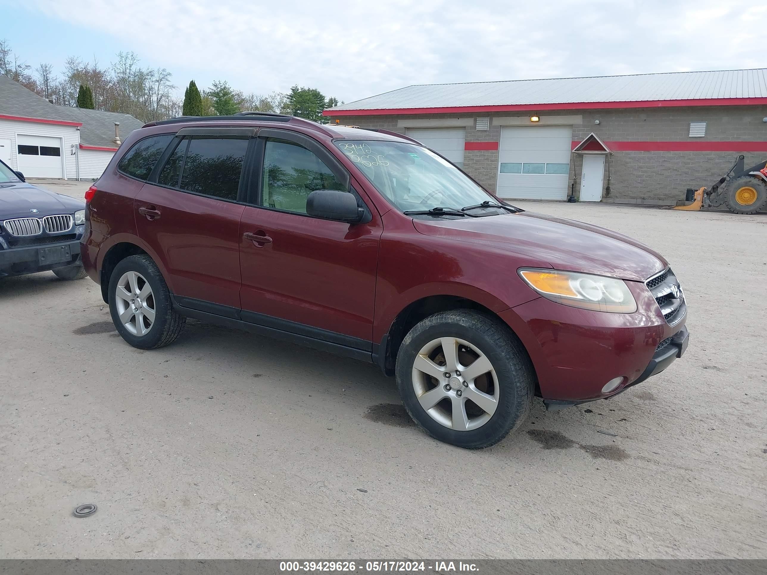 HYUNDAI SANTA FE 2007 5nmsh13e47h092013