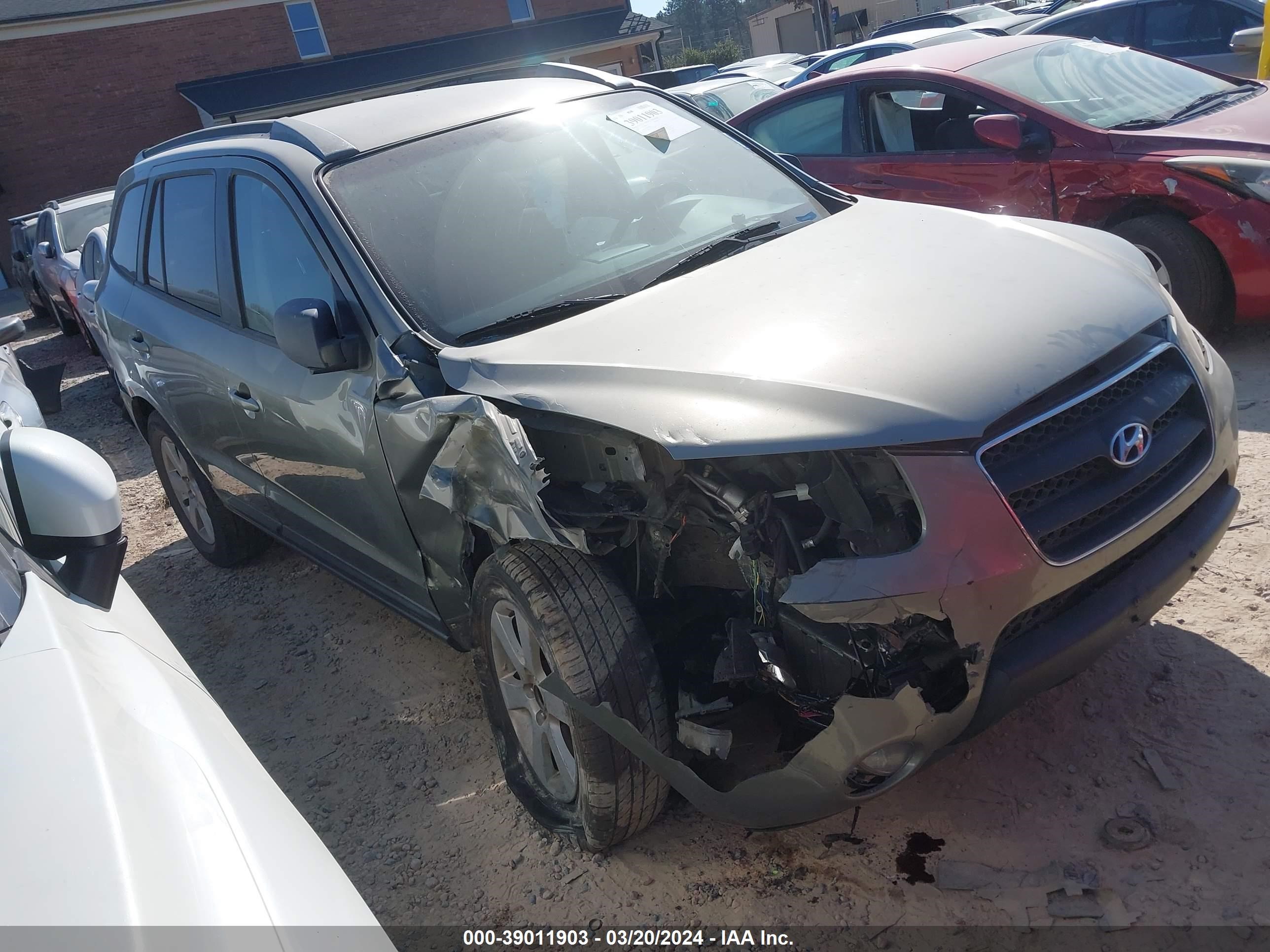 HYUNDAI SANTA FE 2008 5nmsh13e48h143267