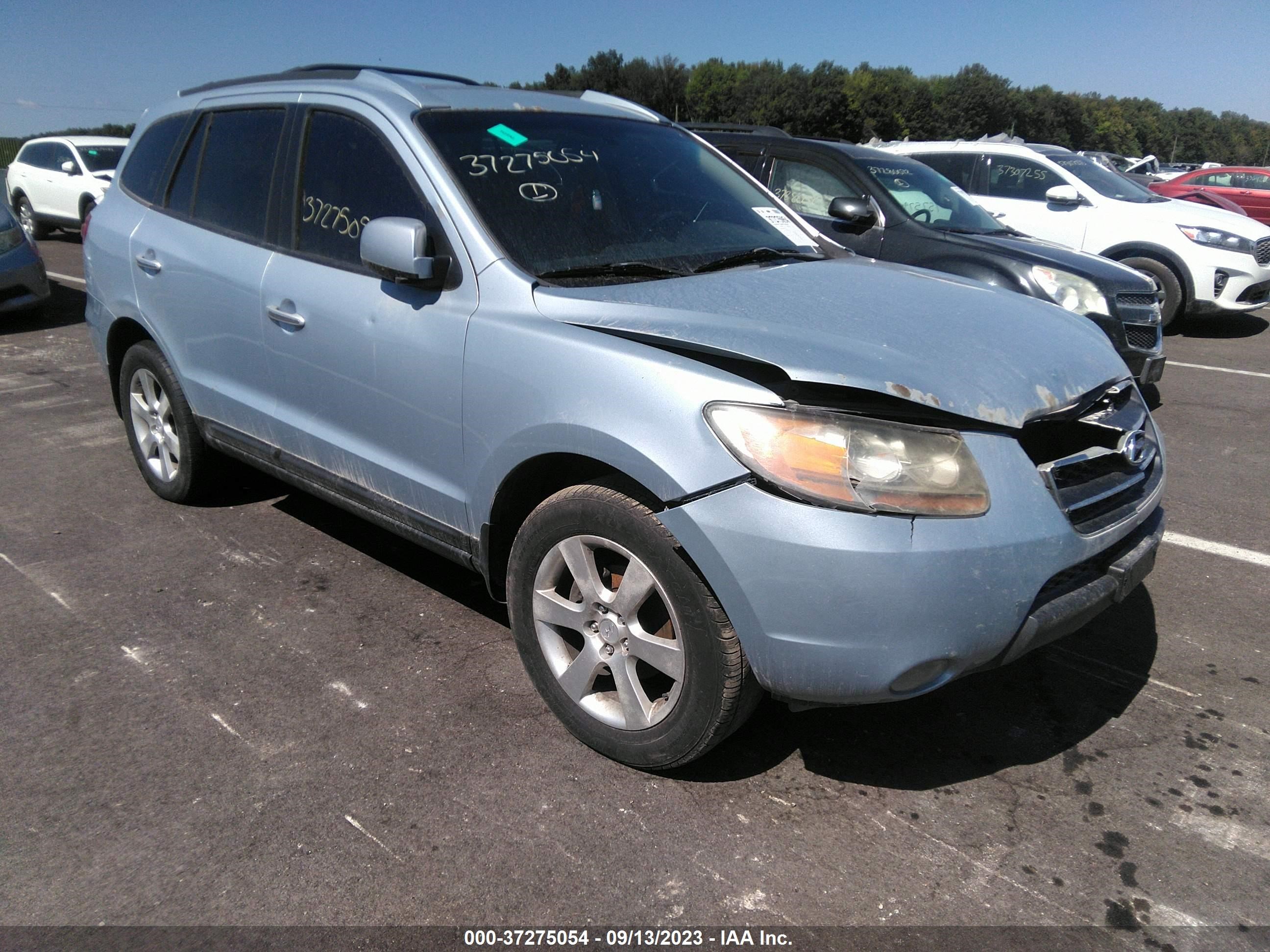 HYUNDAI SANTA FE 2008 5nmsh13e48h169674