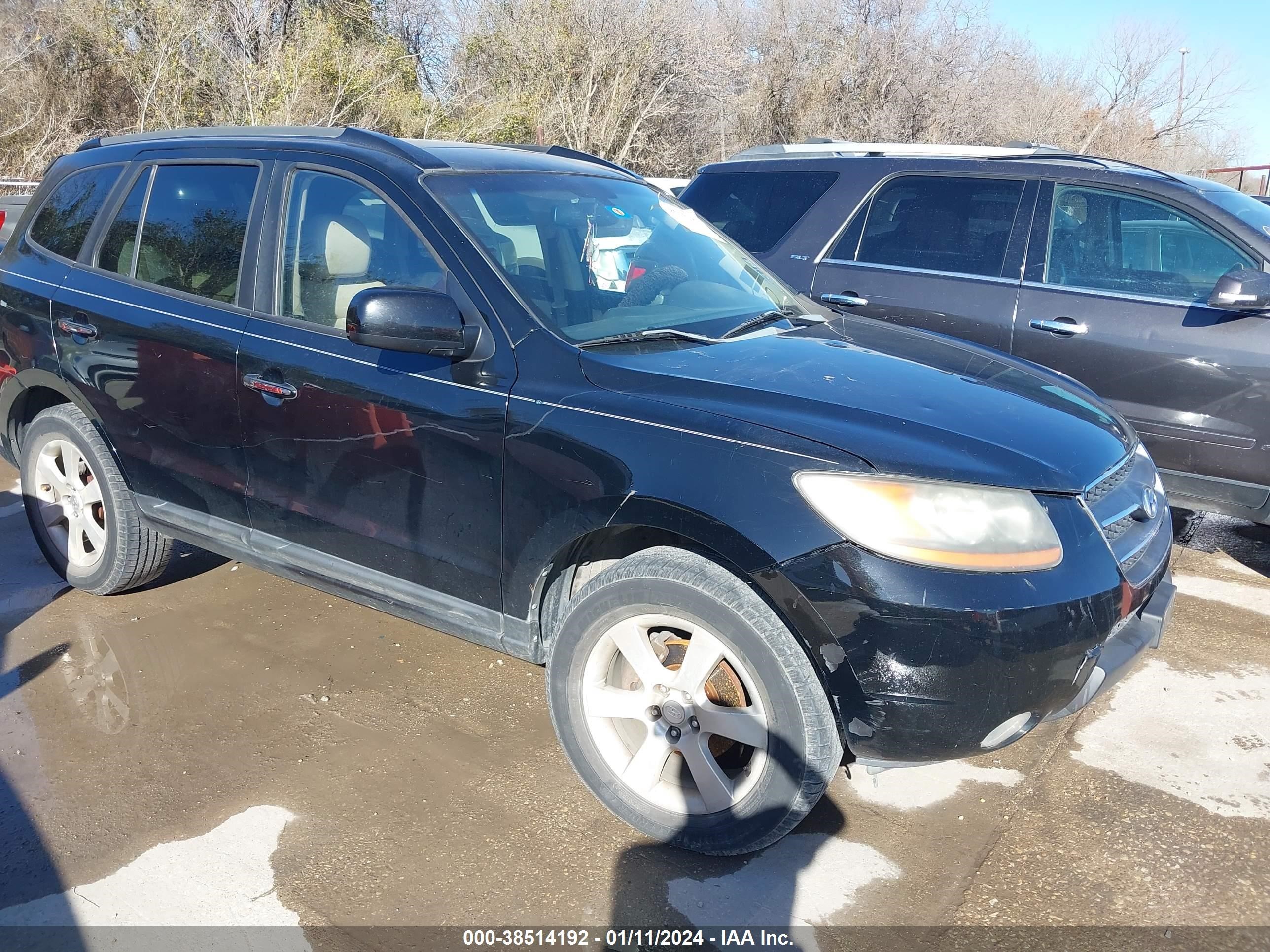 HYUNDAI SANTA FE 2008 5nmsh13e48h187690