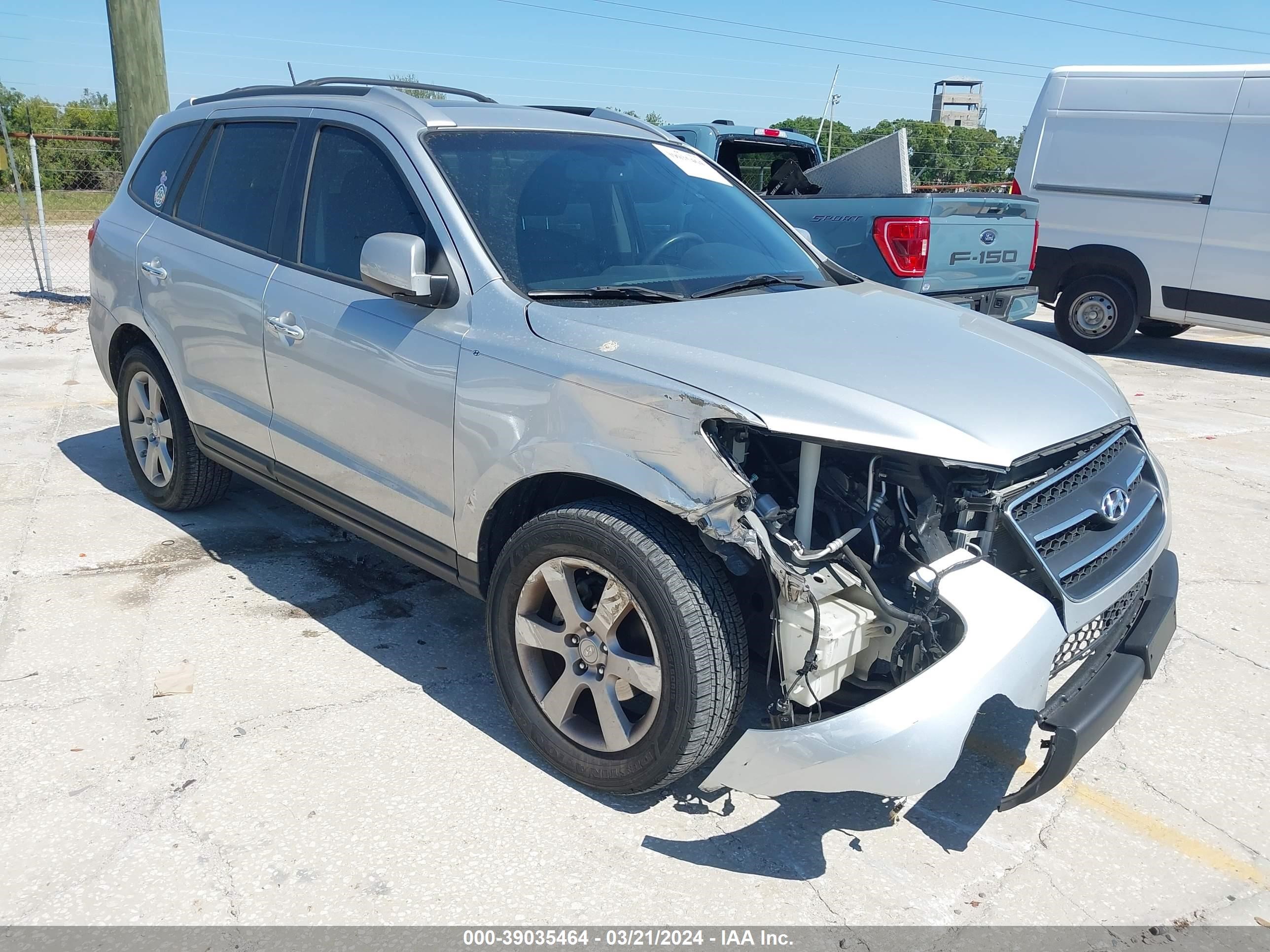 HYUNDAI SANTA FE 2008 5nmsh13e48h199127