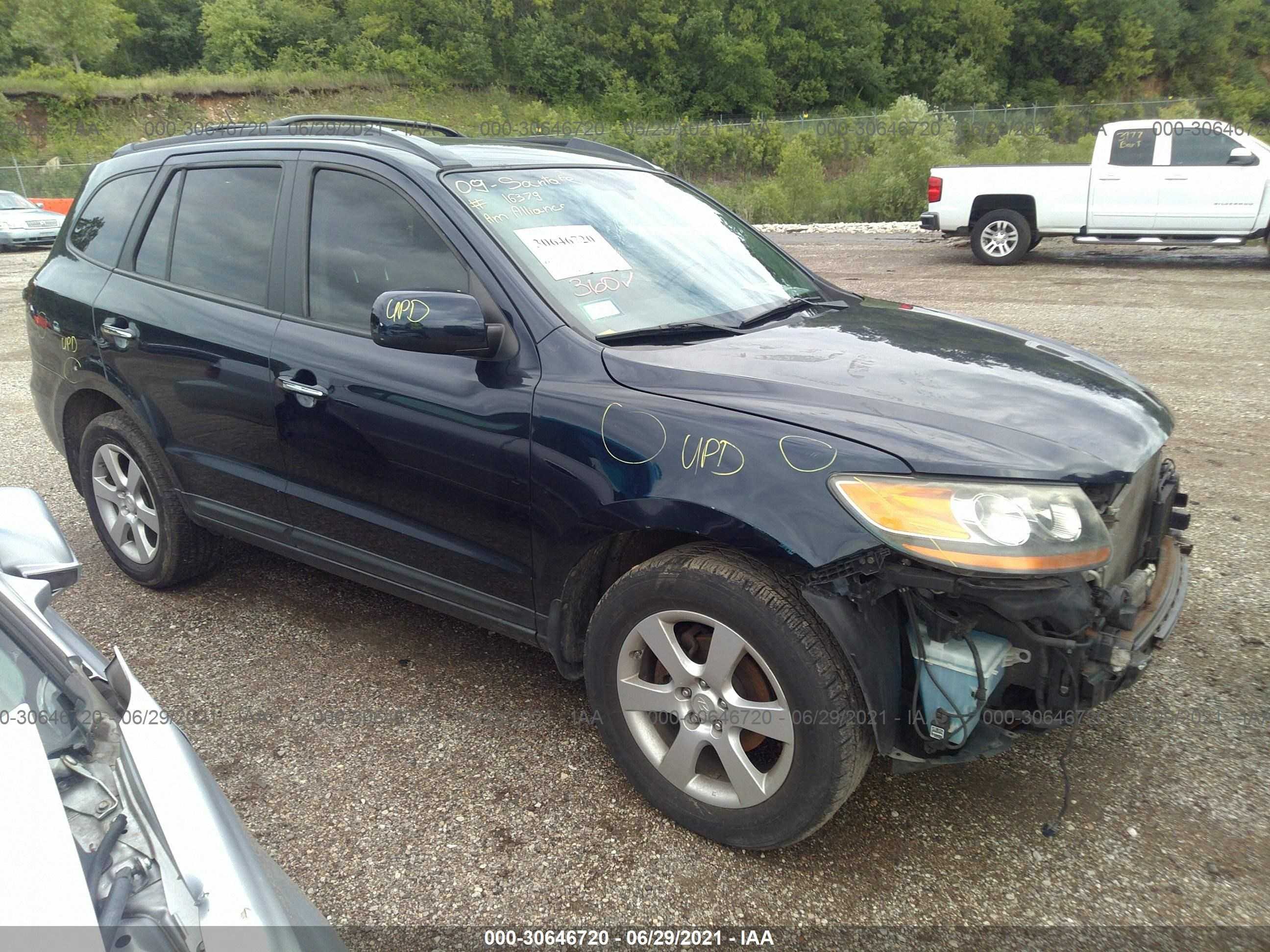 HYUNDAI SANTA FE 2009 5nmsh13e49h255682