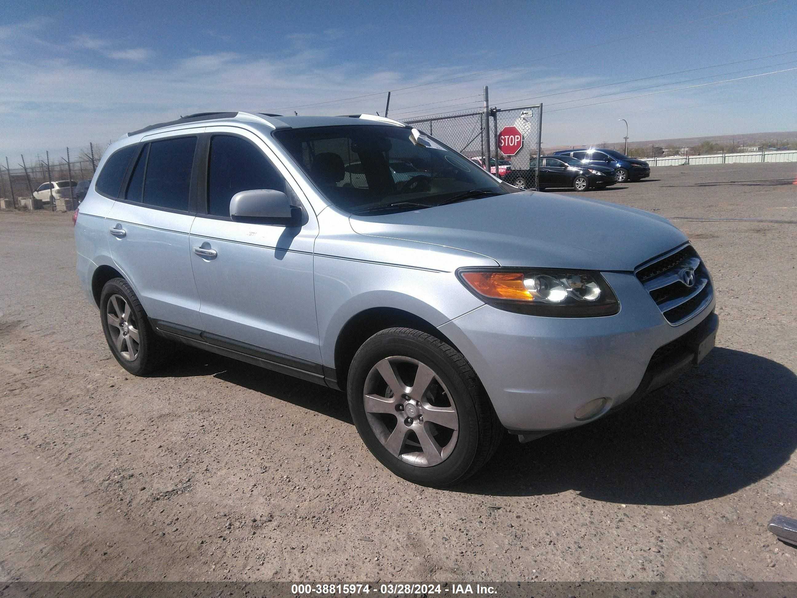 HYUNDAI SANTA FE 2007 5nmsh13e57h017241