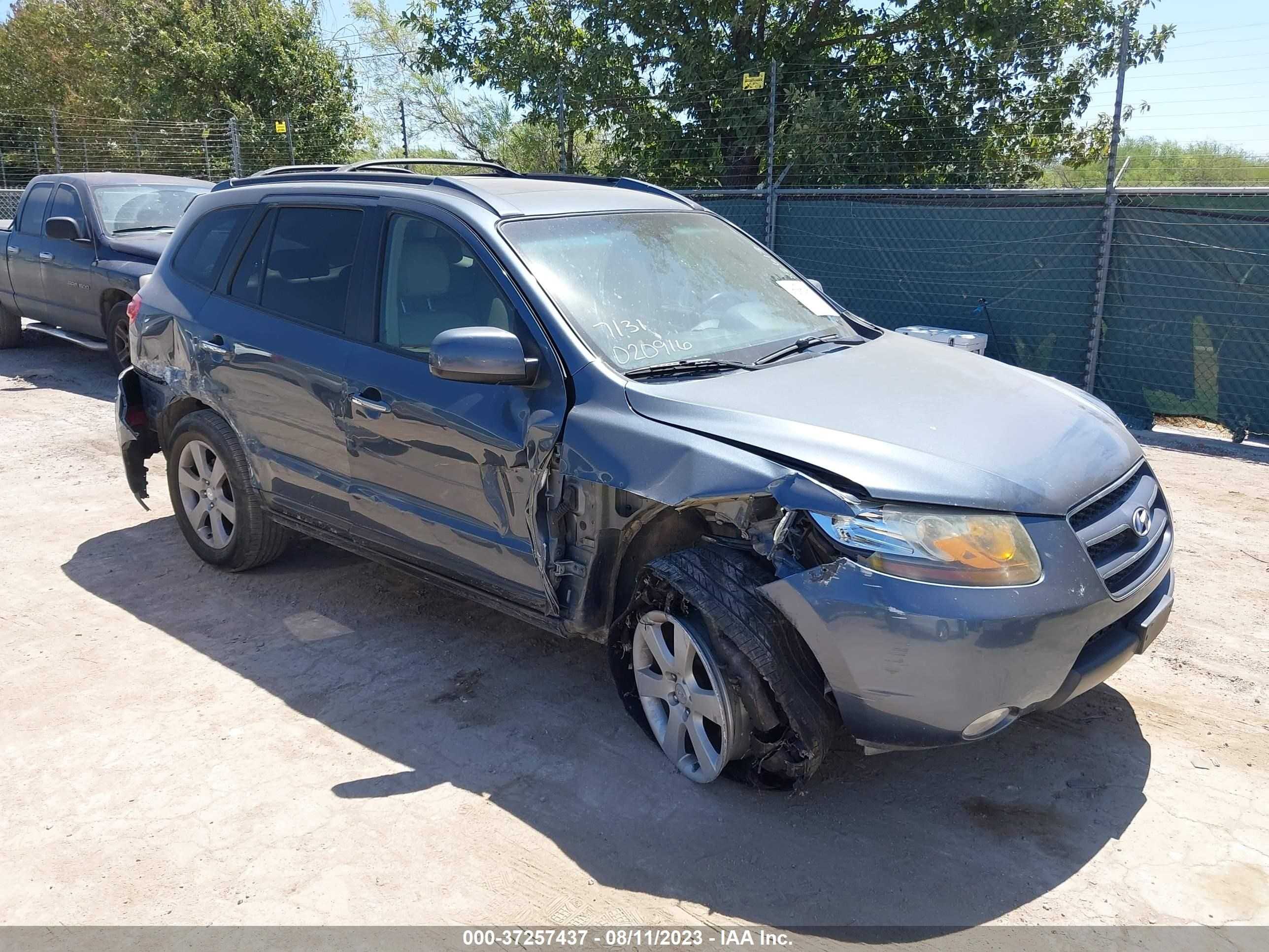 HYUNDAI SANTA FE 2007 5nmsh13e57h020916