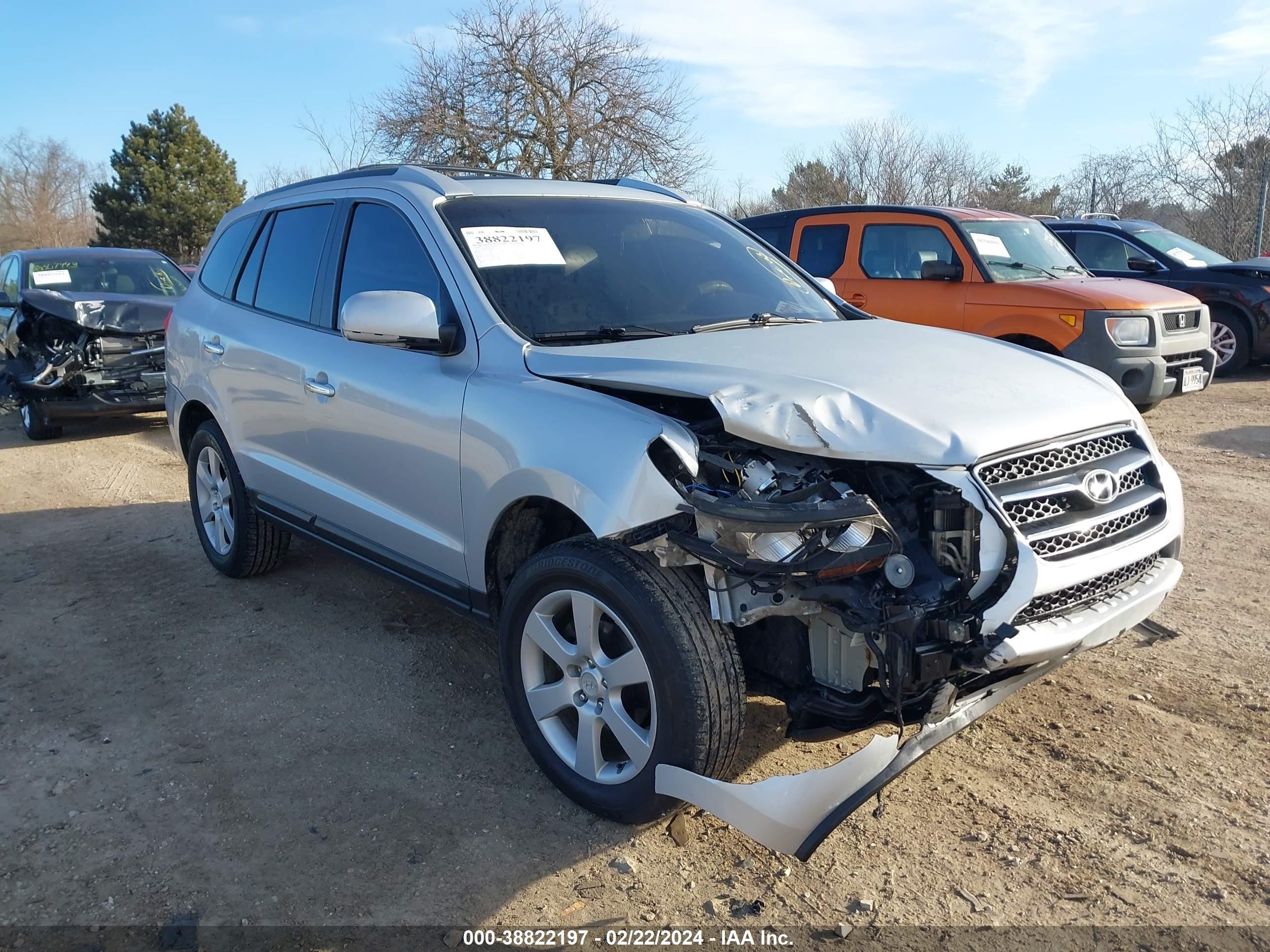 HYUNDAI SANTA FE 2009 5nmsh13e59h271762