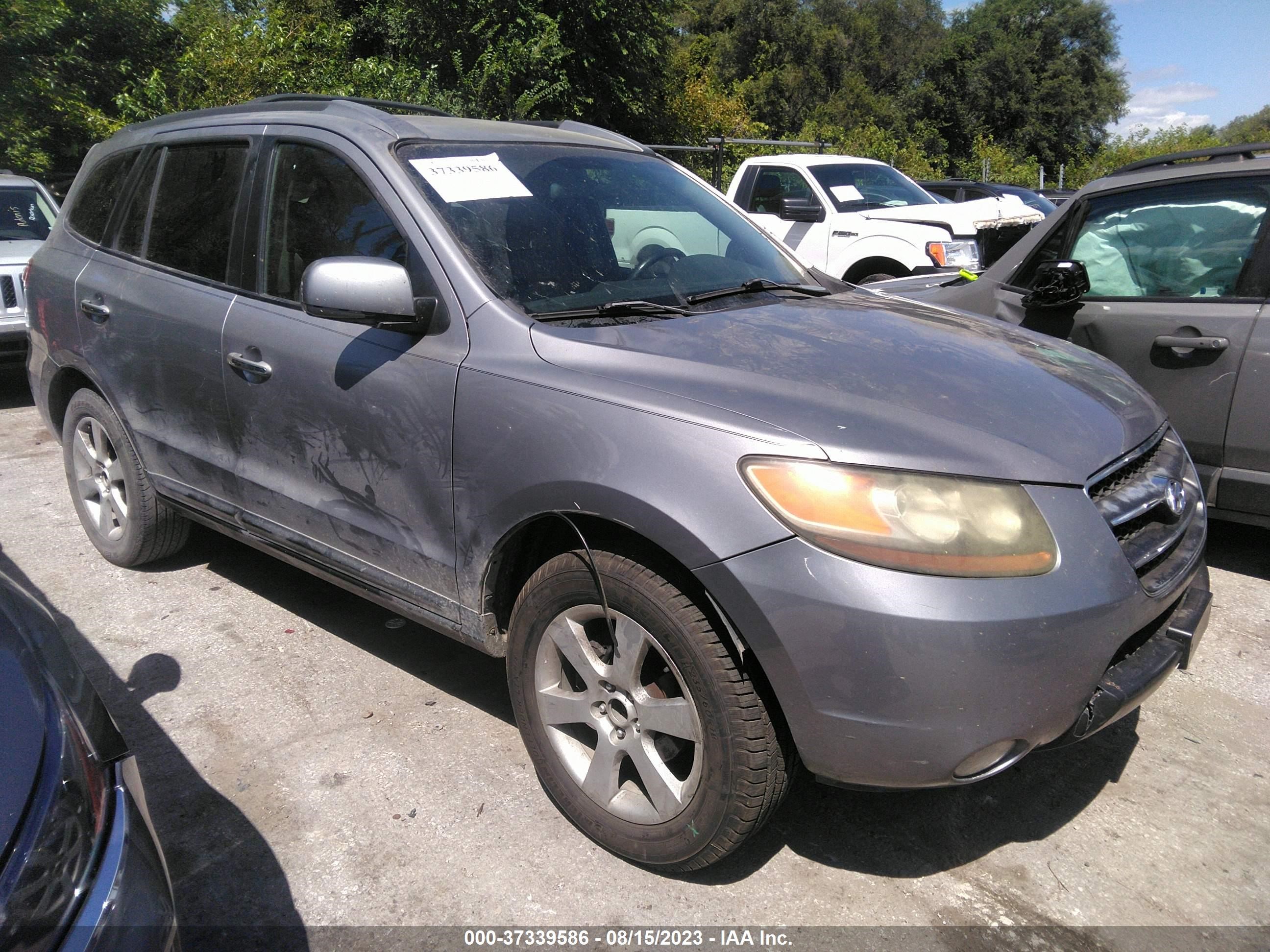 HYUNDAI SANTA FE 2007 5nmsh13e67h080199