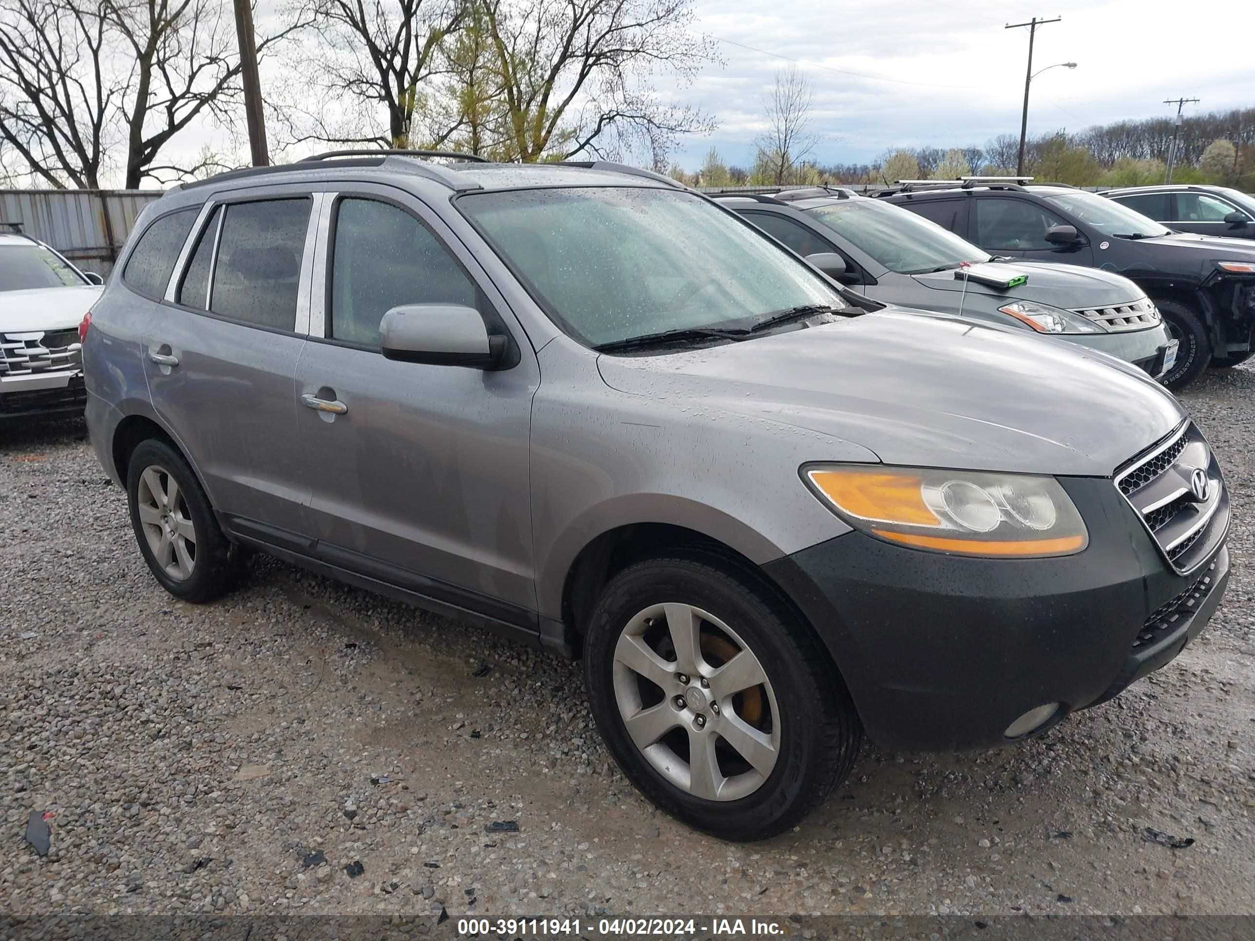 HYUNDAI SANTA FE 2008 5nmsh13e68h169952