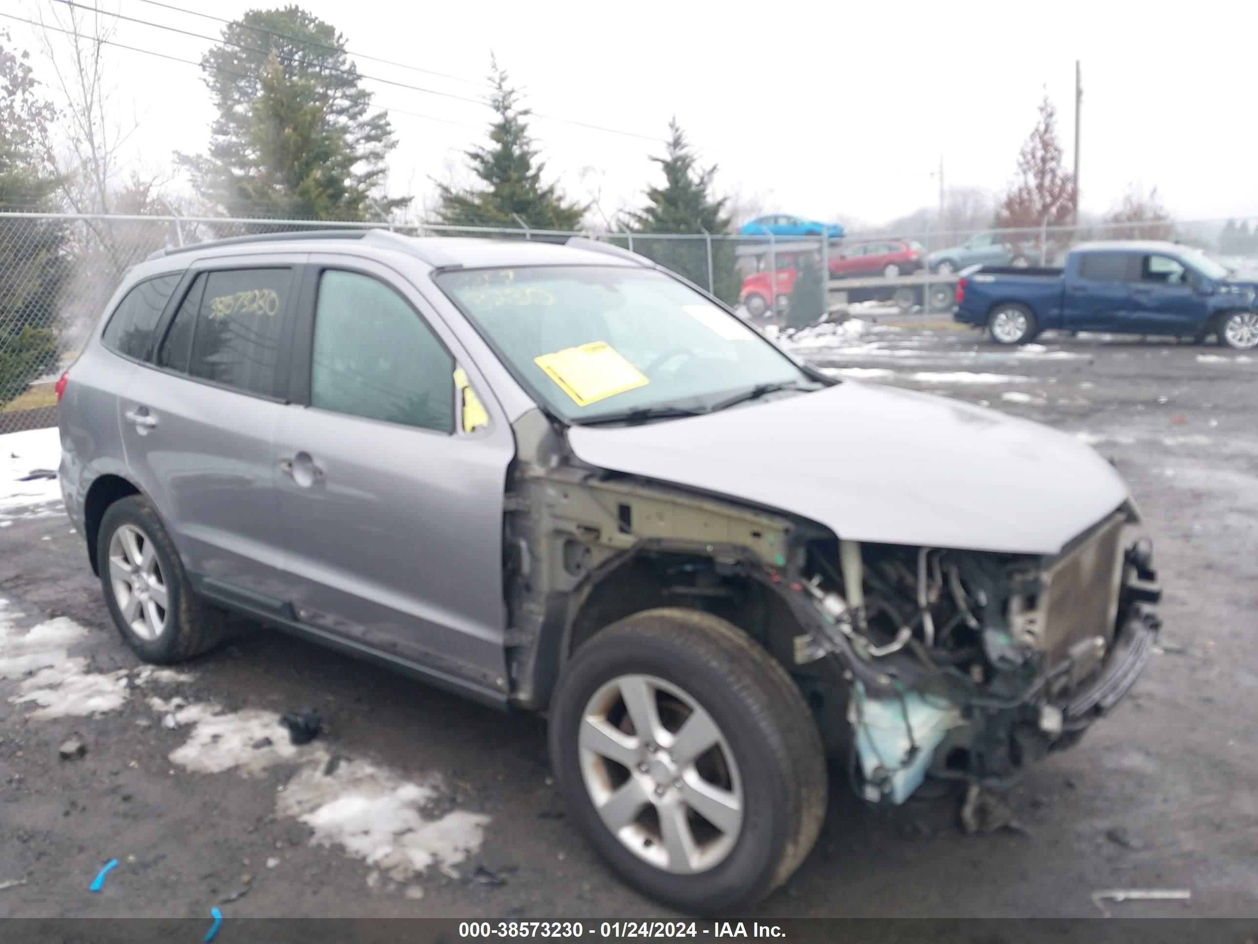 HYUNDAI SANTA FE 2008 5nmsh13e68h212041