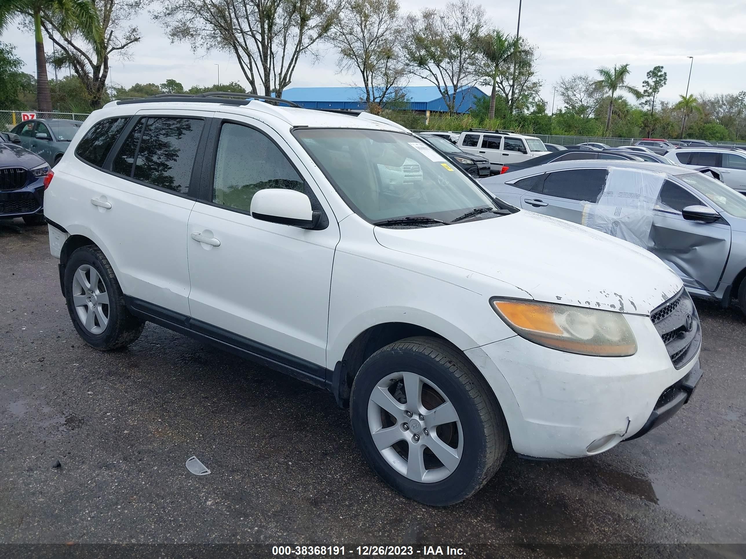 HYUNDAI SANTA FE 2007 5nmsh13e77h058874