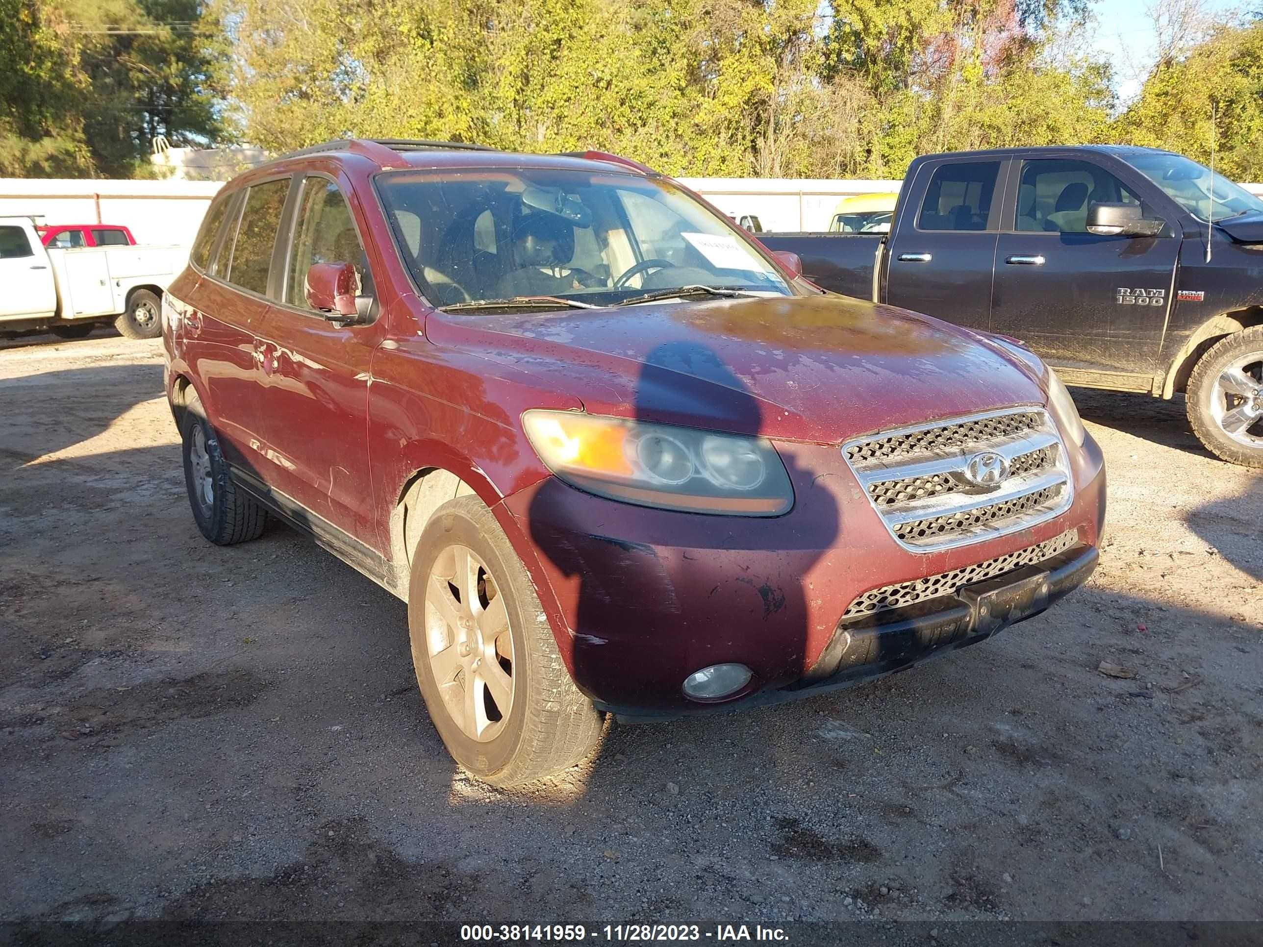 HYUNDAI SANTA FE 2007 5nmsh13e77h082303