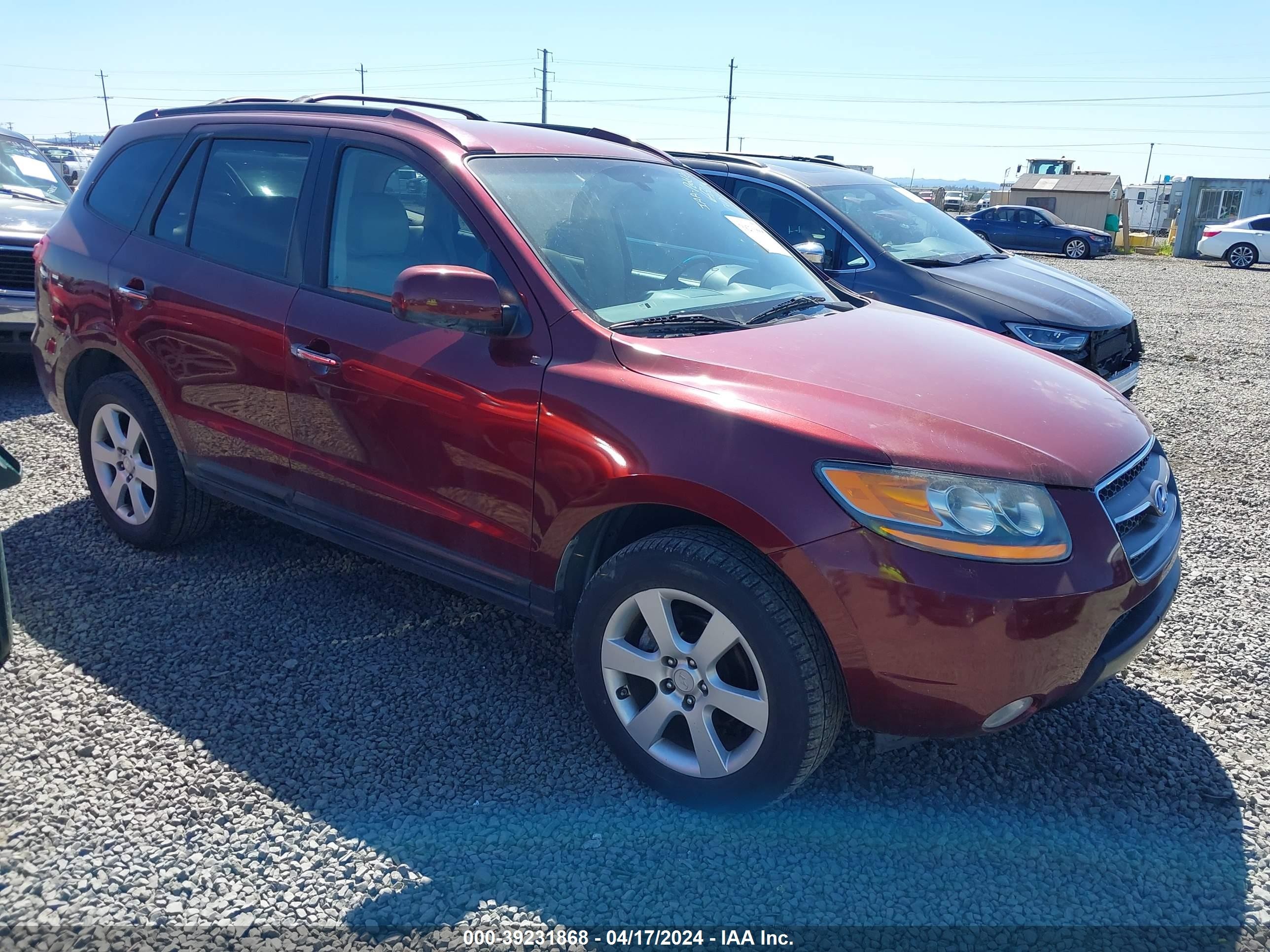 HYUNDAI SANTA FE 2007 5nmsh13e77h108317