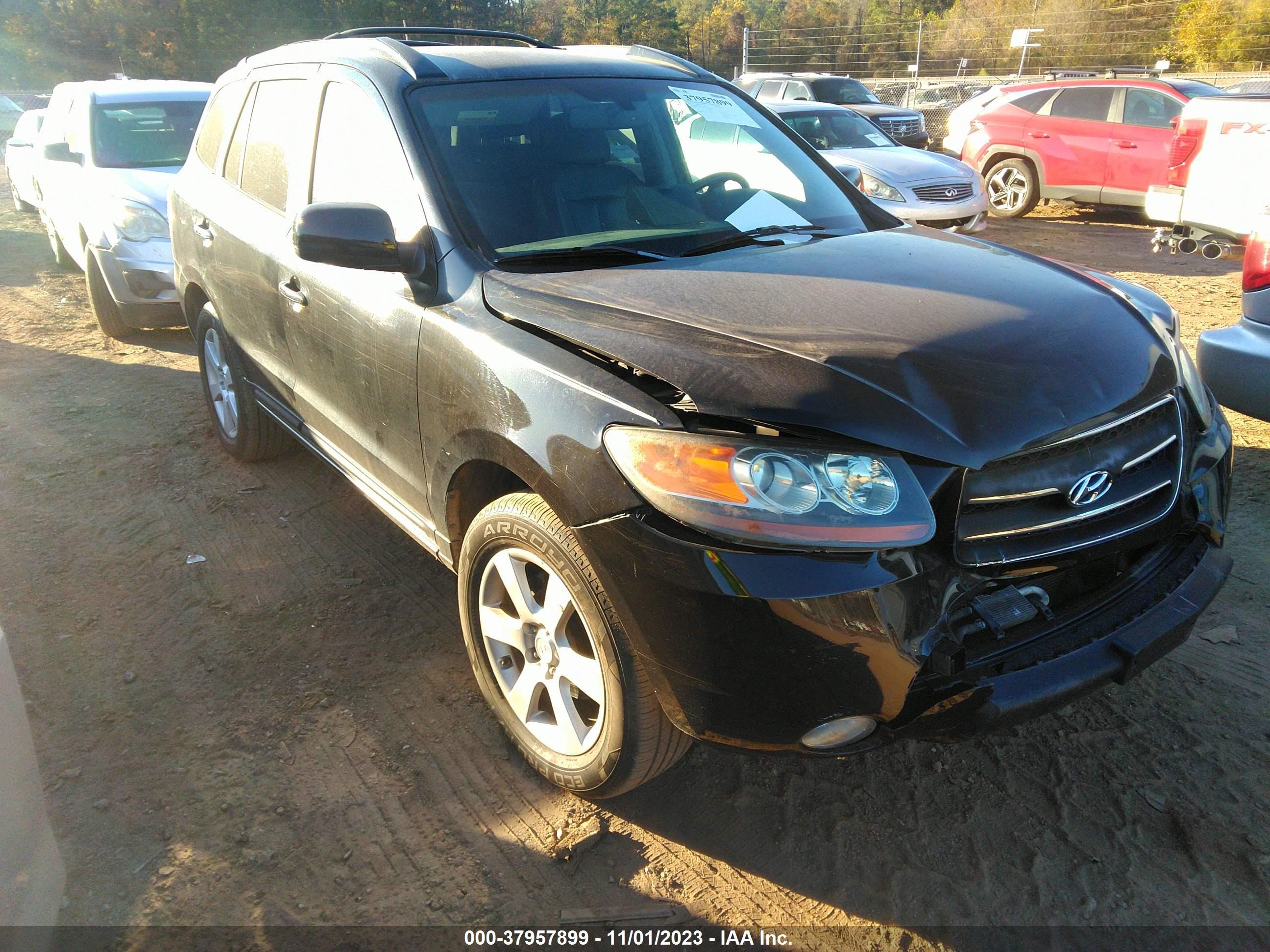 HYUNDAI SANTA FE 2007 5nmsh13e77h117664