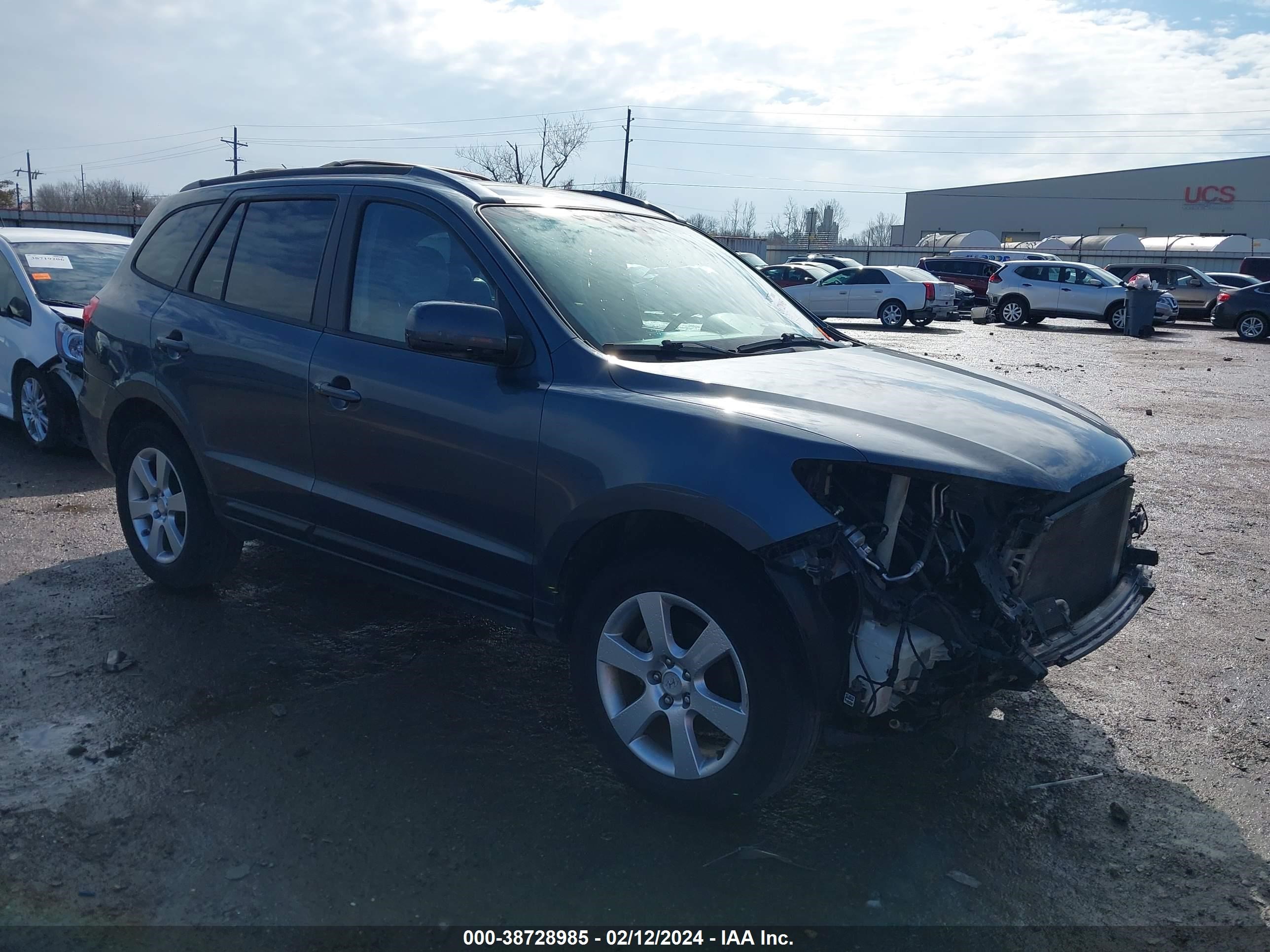 HYUNDAI SANTA FE 2008 5nmsh13e88h188678