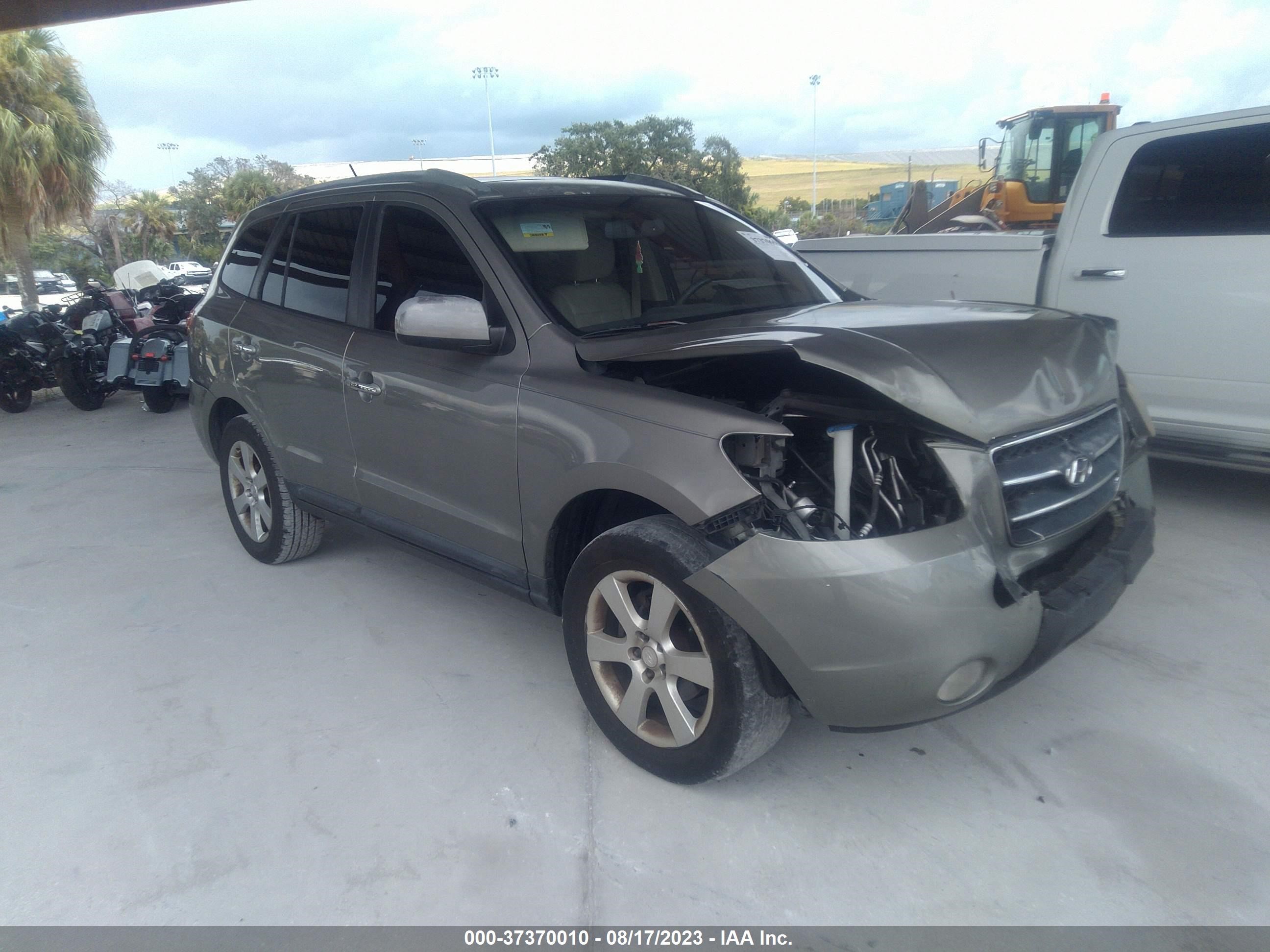 HYUNDAI SANTA FE 2008 5nmsh13e88h205463